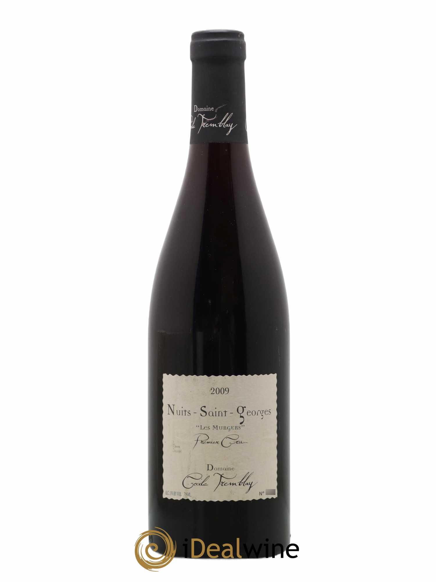 Nuits-Saint-Georges 1er Cru Les Murgers Cécile Tremblay 2009 - Lot de 1 bouteille - 0