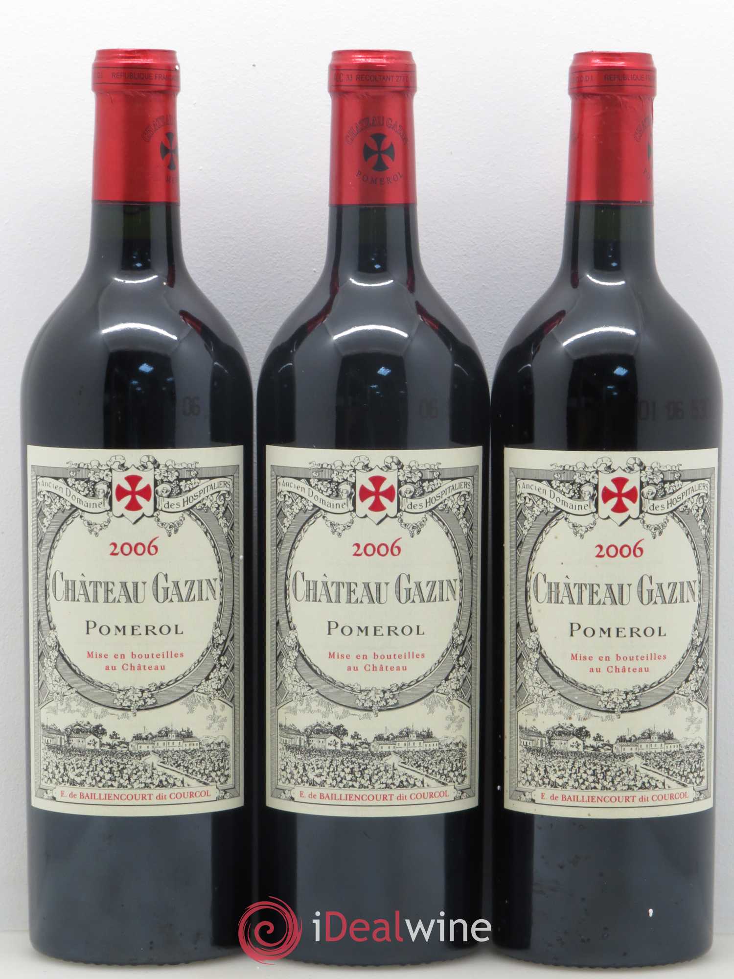 Château Gazin 2006 - Lot de 6 bouteilles - 2