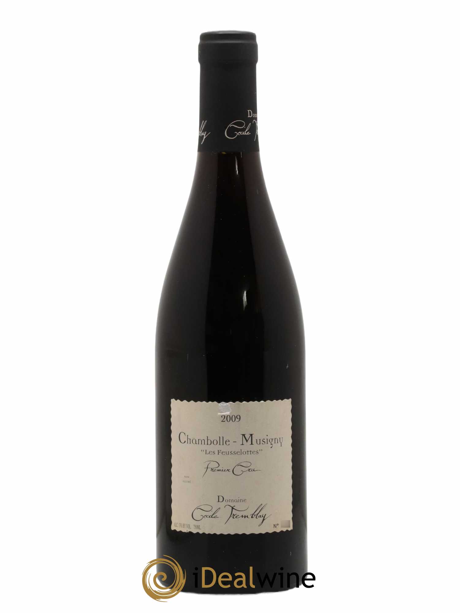 Chambolle-Musigny 1er Cru Les Feusselottes Cécile Tremblay 2009 - Lot de 1 bouteille - 0