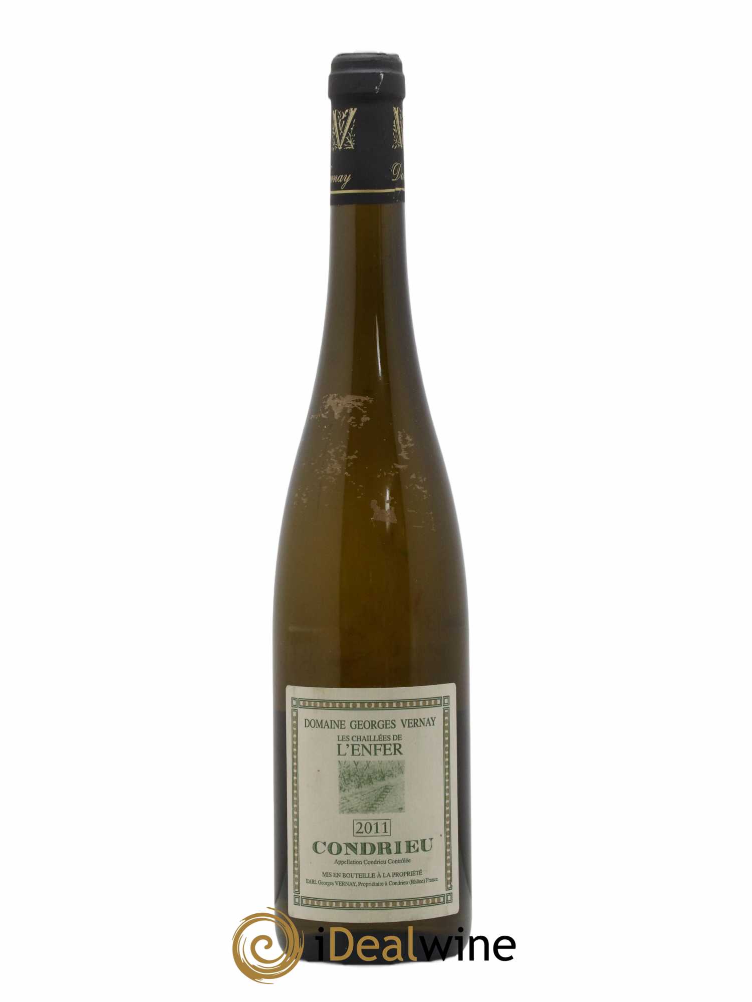 Condrieu Les Chaillées de l'Enfer Georges Vernay 2011 - Lot de 1 bouteille - 0