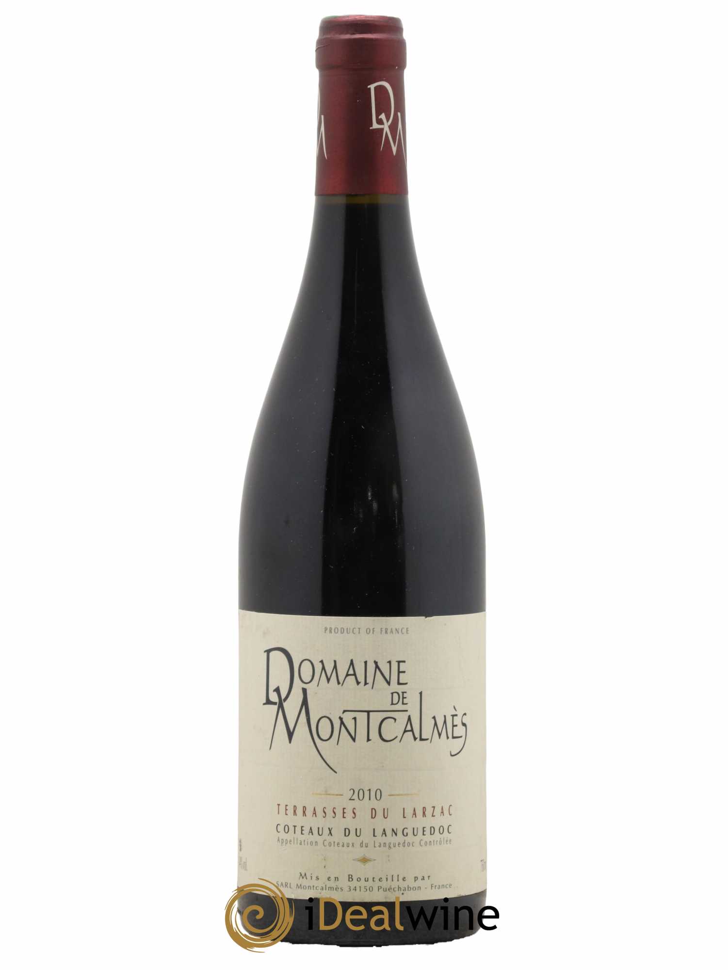 Terrasses du Larzac Domaine de Montcalmès Frédéric Pourtalié 2010 - Lot of 1 bottle - 0