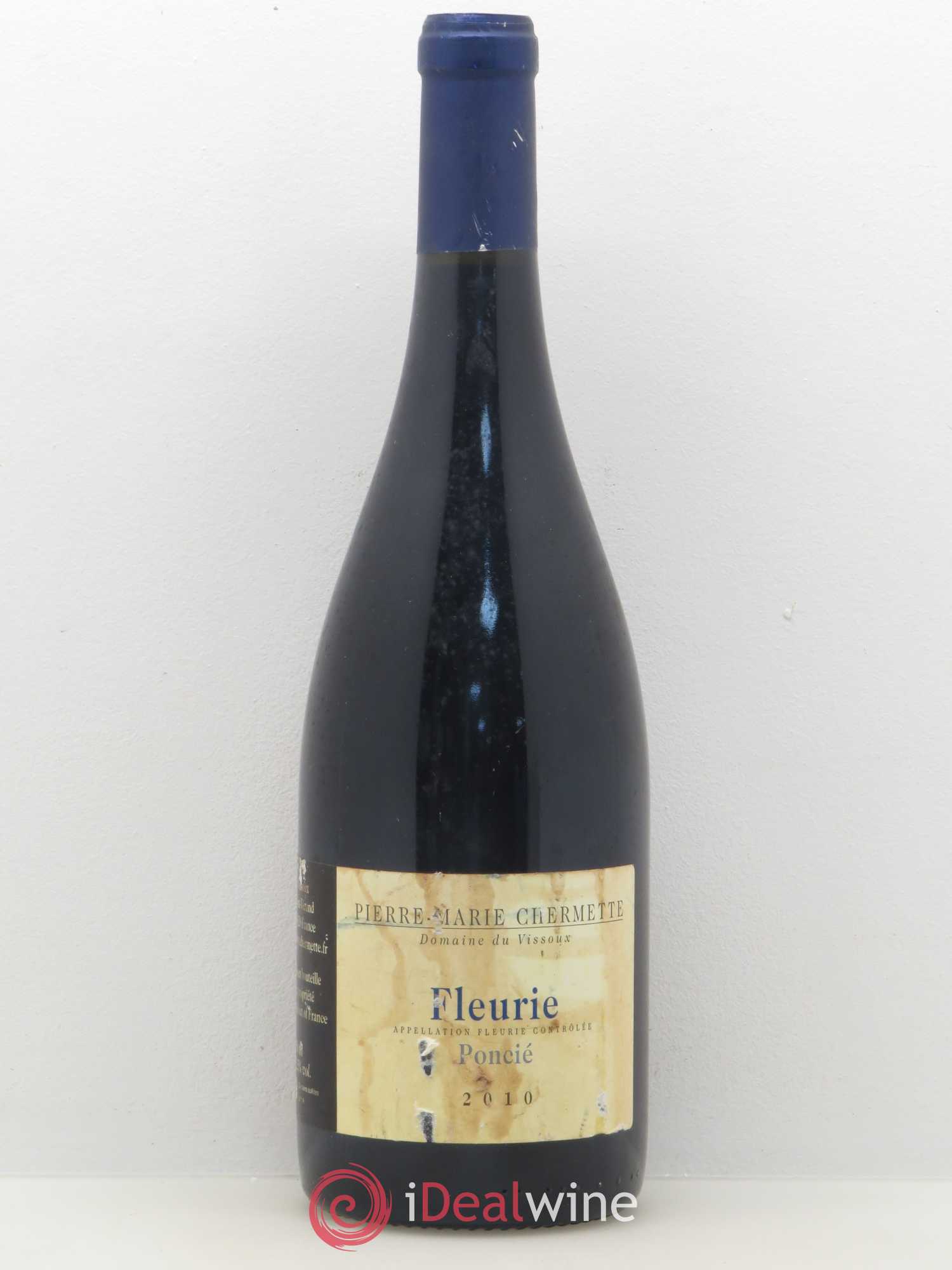 Fleurie Poncié Domaine du Vissoux - P-M. Chermette 2010 - Lot de 1 bouteille - 0