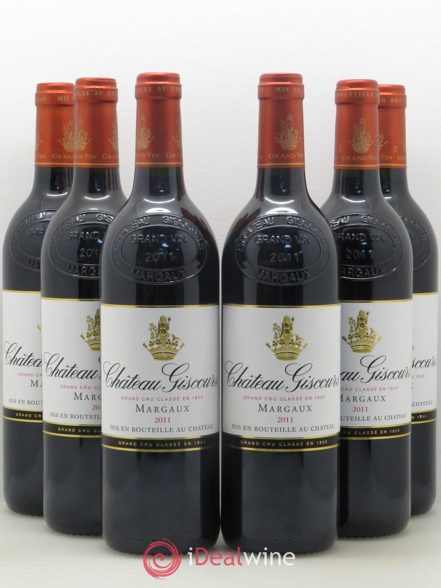 Château Giscours 3ème Grand Cru Classé 2011 - Lot de 6 bouteilles - 0