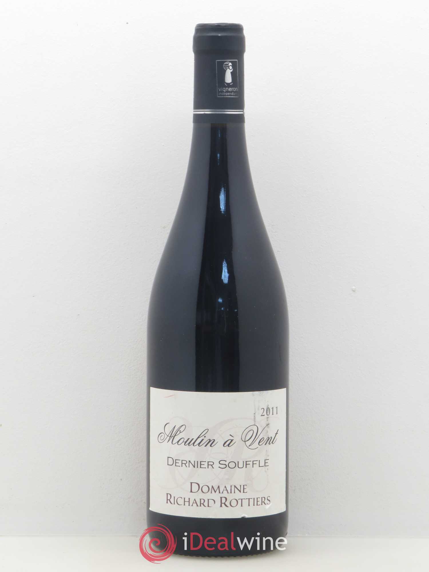 Moulin-à-Vent Dernier Souffle Richard Rottiers (Domaine) 2011 - Lot de 1 bouteille - 0