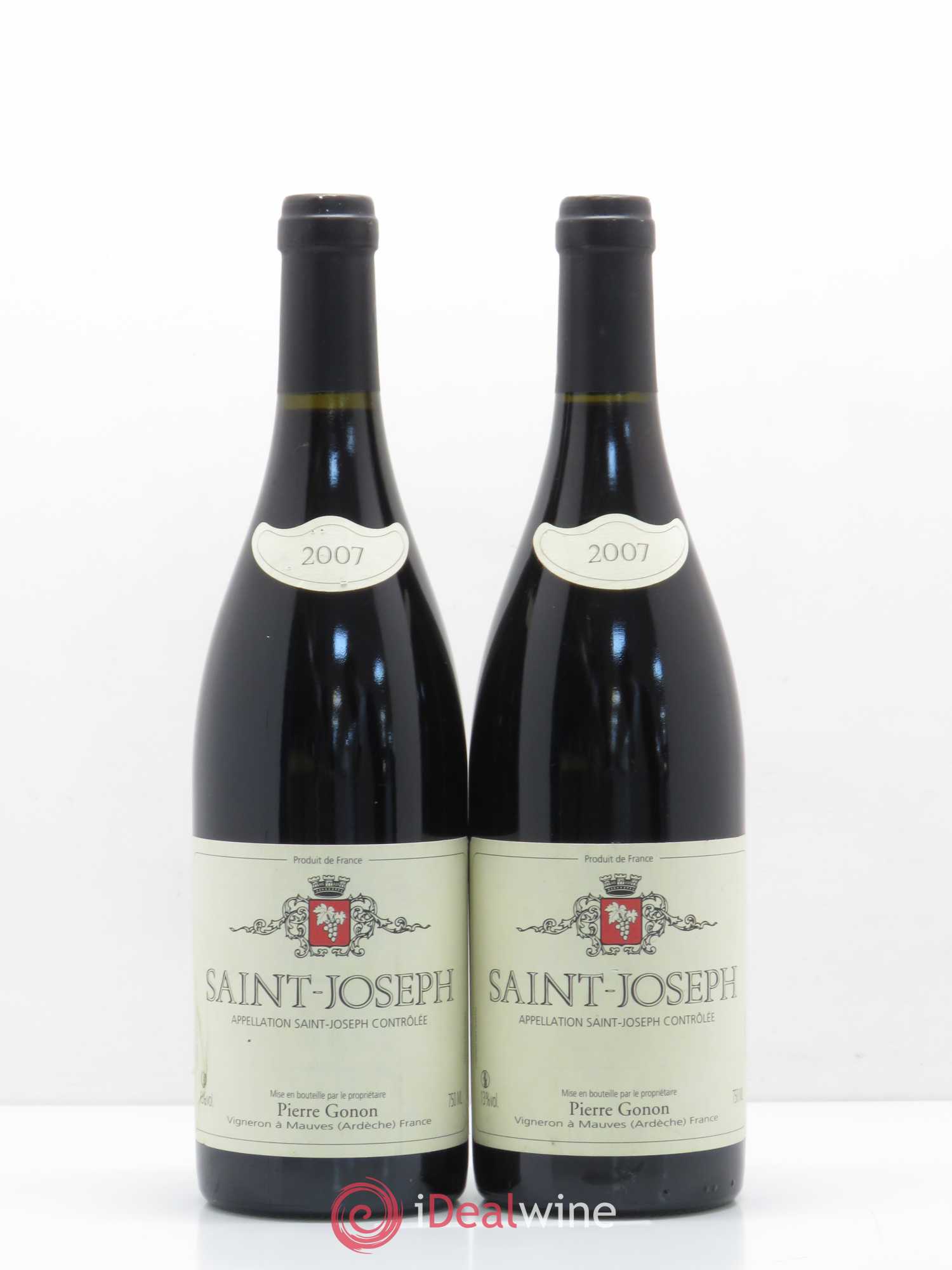 Saint-Joseph Gonon (Domaine) 2007 - Lot de 2 bouteilles - 0