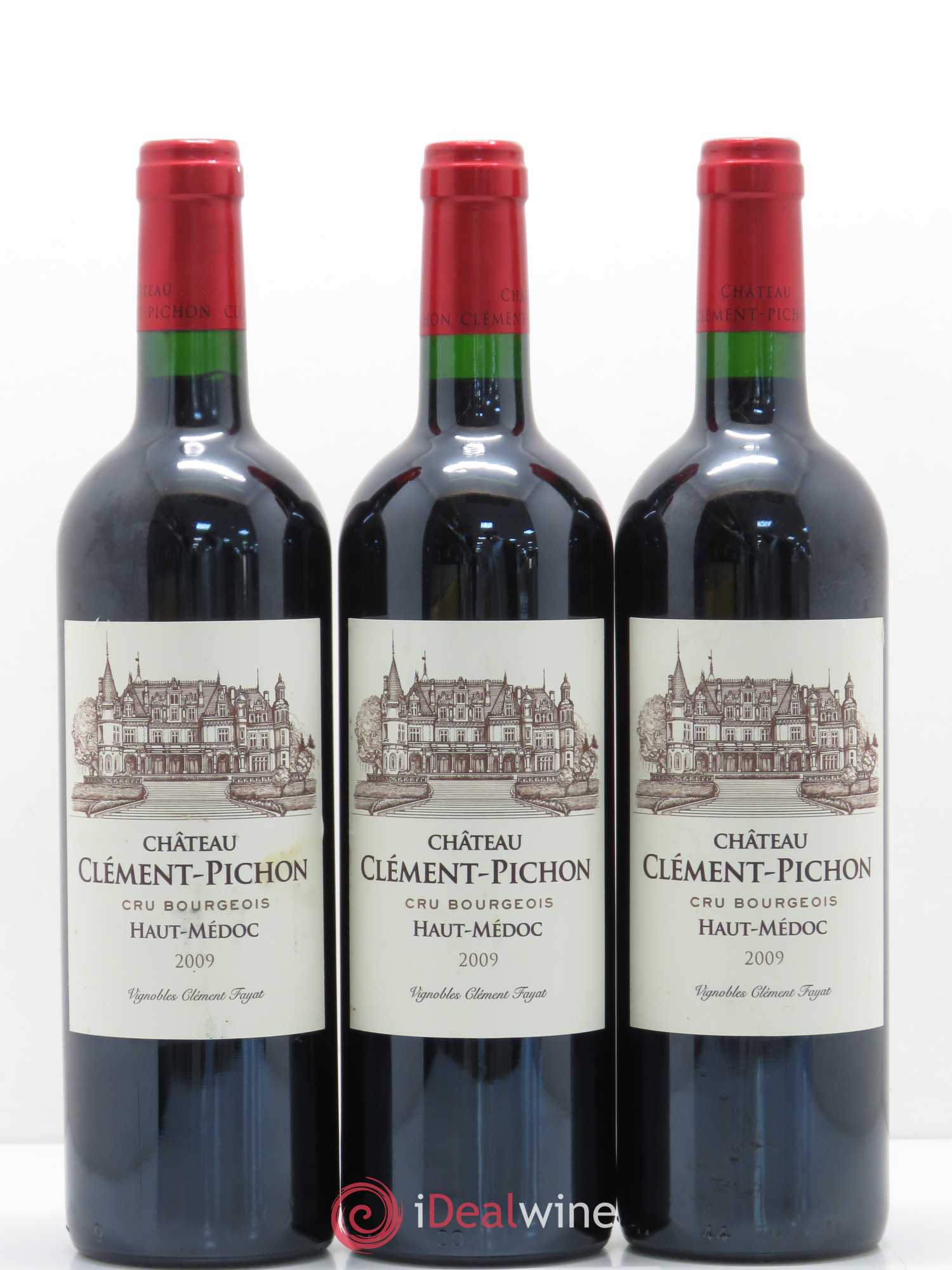 Château Clément-Pichon Cru Bourgeois 2009 - Lot de 6 bouteilles - 2