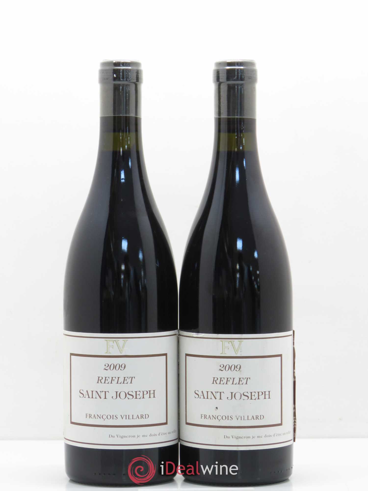 Saint-Joseph Reflet François Villard 2009 - Lot de 2 bouteilles - 0
