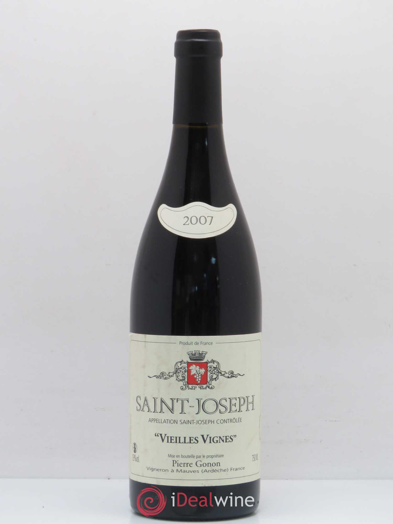 Saint-Joseph Vieilles Vignes Domaine Pierre Gonon 2007 - Posten von 1 Flasche - 0