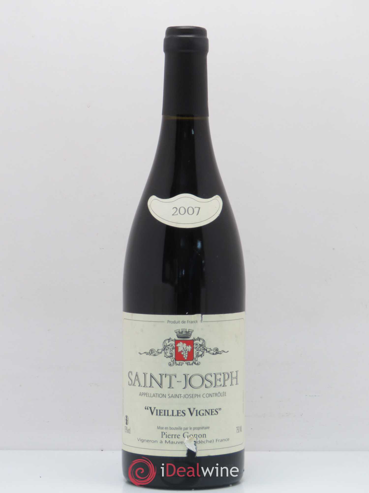 Saint-Joseph Vieilles Vignes Domaine Pierre Gonon 2007 - Posten von 1 Flasche - 0