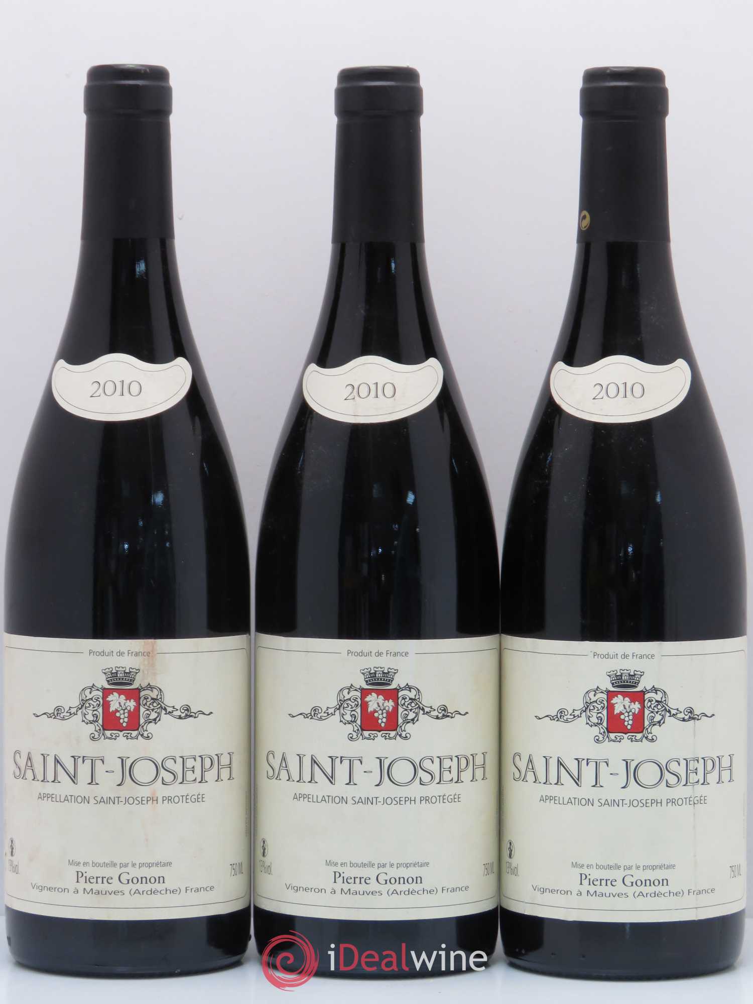Saint-Joseph Gonon (Domaine) 2010 - Lot de 3 bouteilles - 0