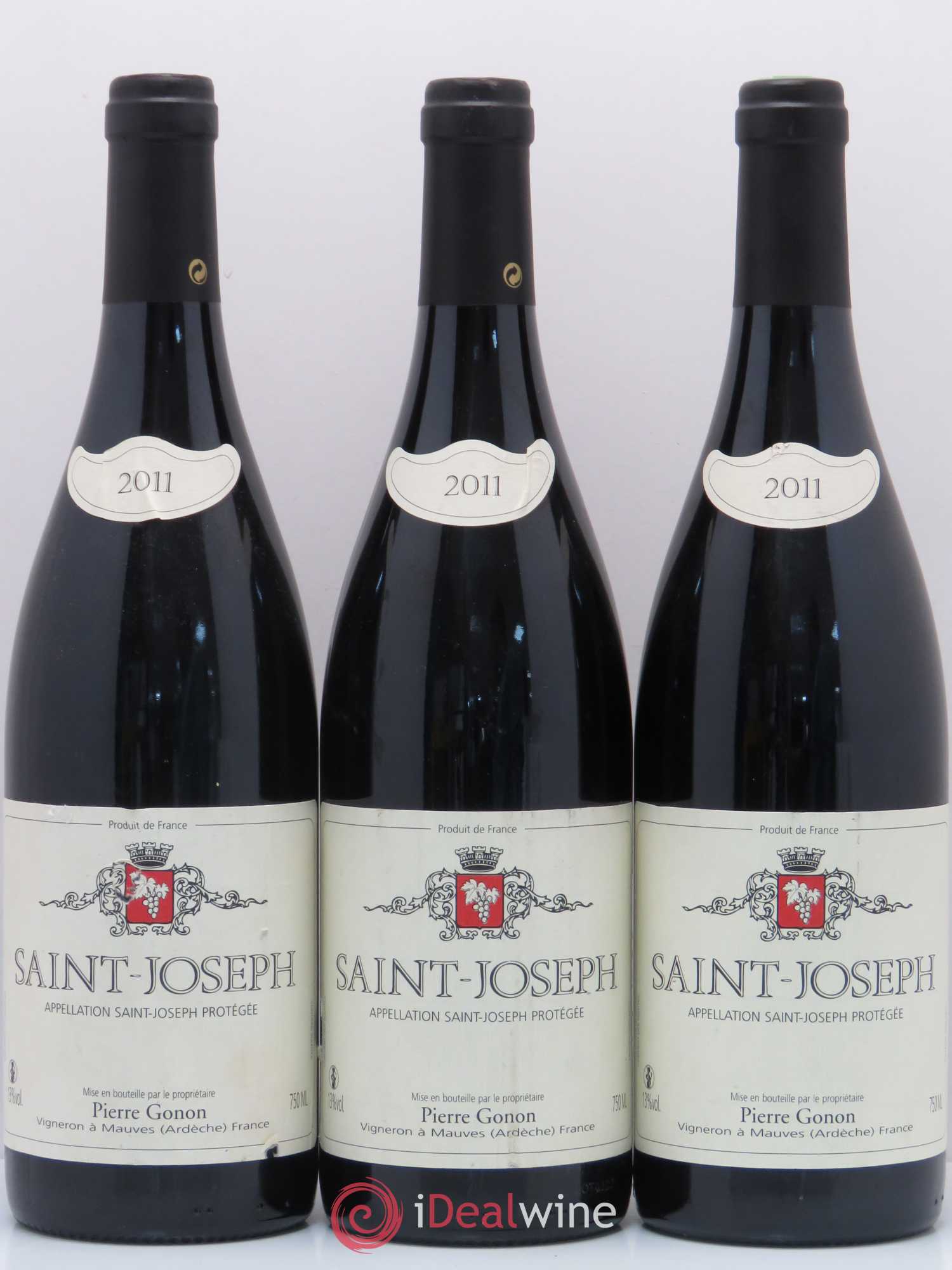 Saint-Joseph Gonon (Domaine) 2011 - Lot de 3 bouteilles - 0