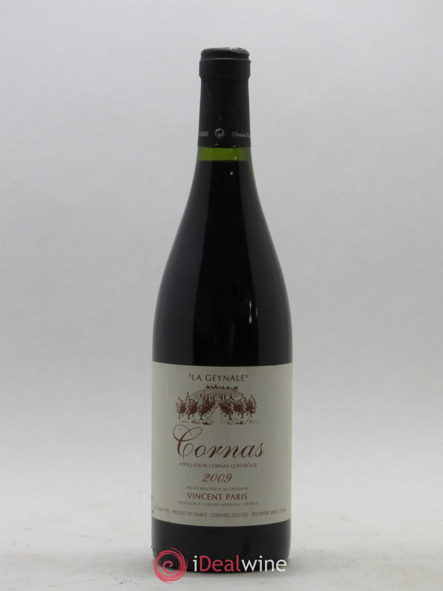Cornas La Geynale Vincent Paris 2009 - Lot de 1 bouteille - 0