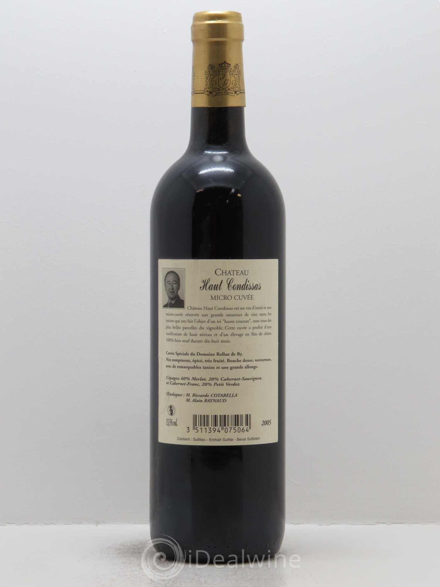 Haut-Condissas - Cuvée Prestige 2005 - Lot de 1 bouteille - 1