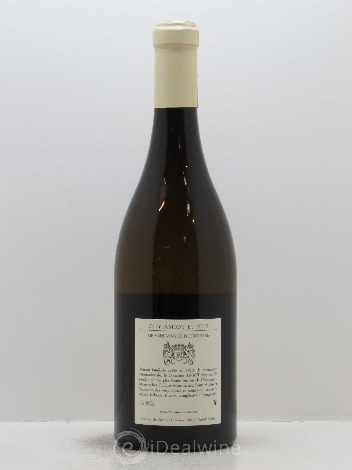 Chassagne-Montrachet 1er Cru La Maltroie Guy Amiot & Fils 2014 - Lot de 1 bouteille - 1