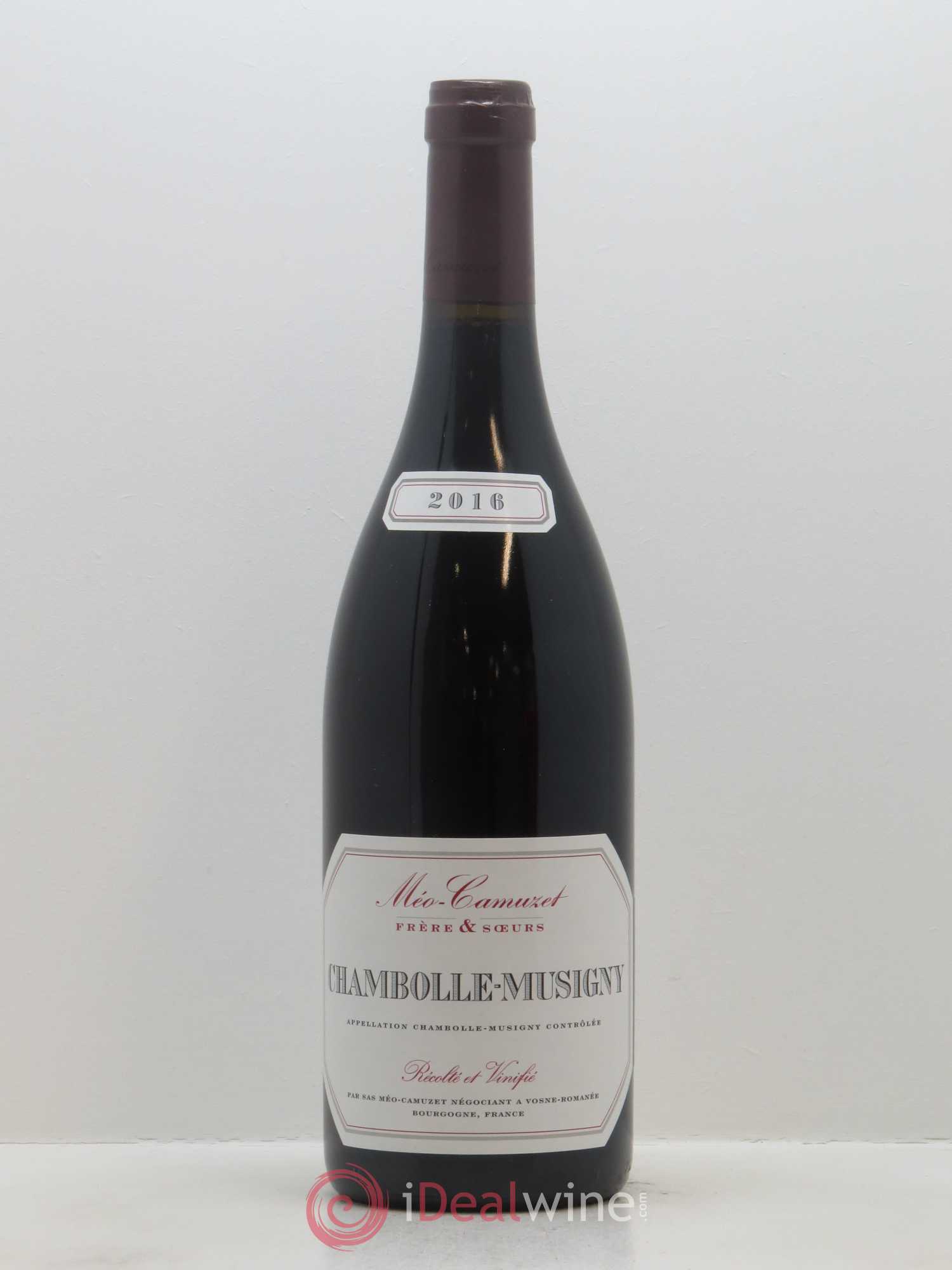 Chambolle-Musigny Méo-Camuzet (Domaine) 2016 - Lot de 1 bouteille - 0