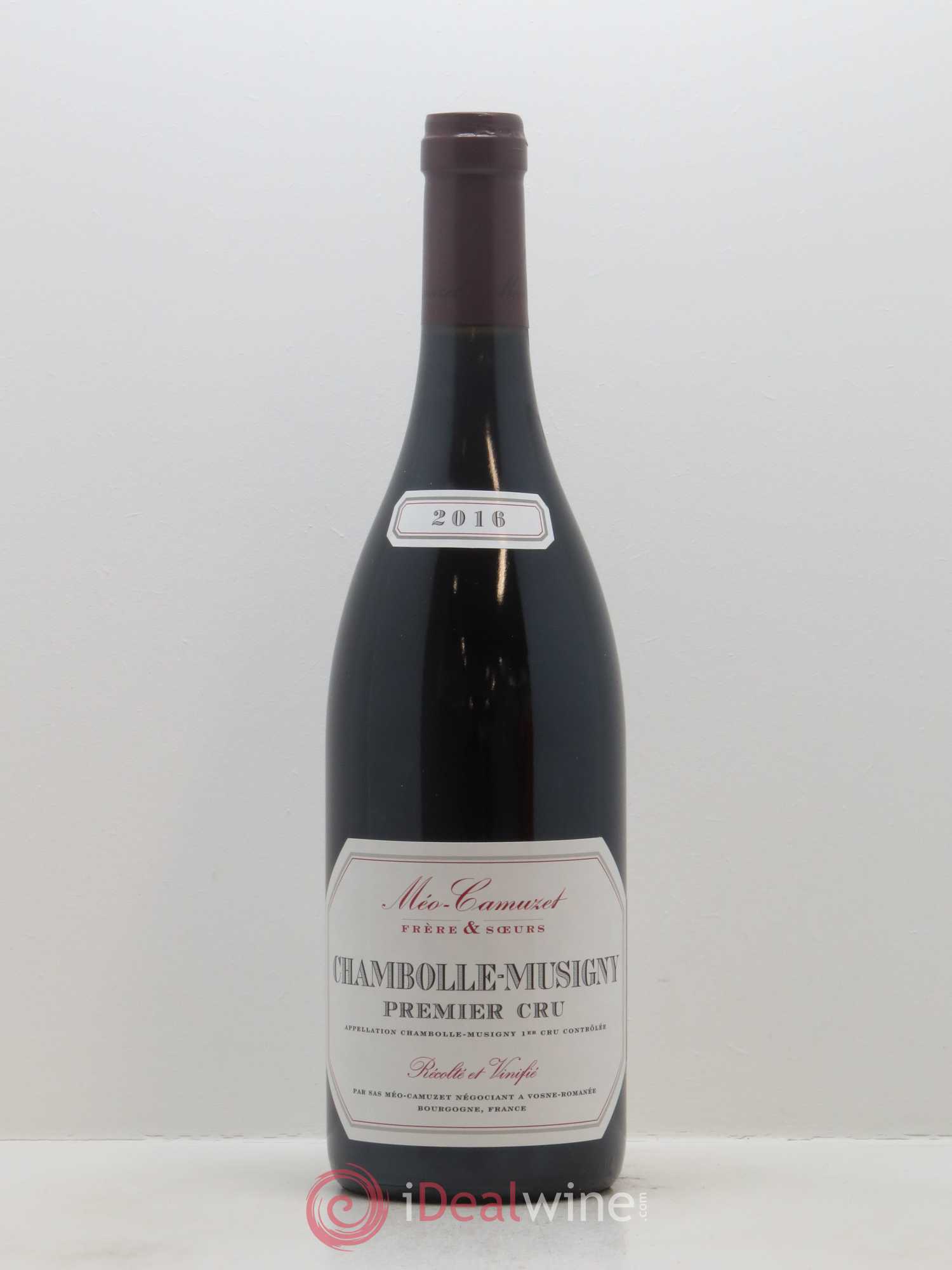 Chambolle-Musigny 1er Cru Méo-Camuzet (Frère & Soeurs) 2016 - Lot de 1 bouteille - 0