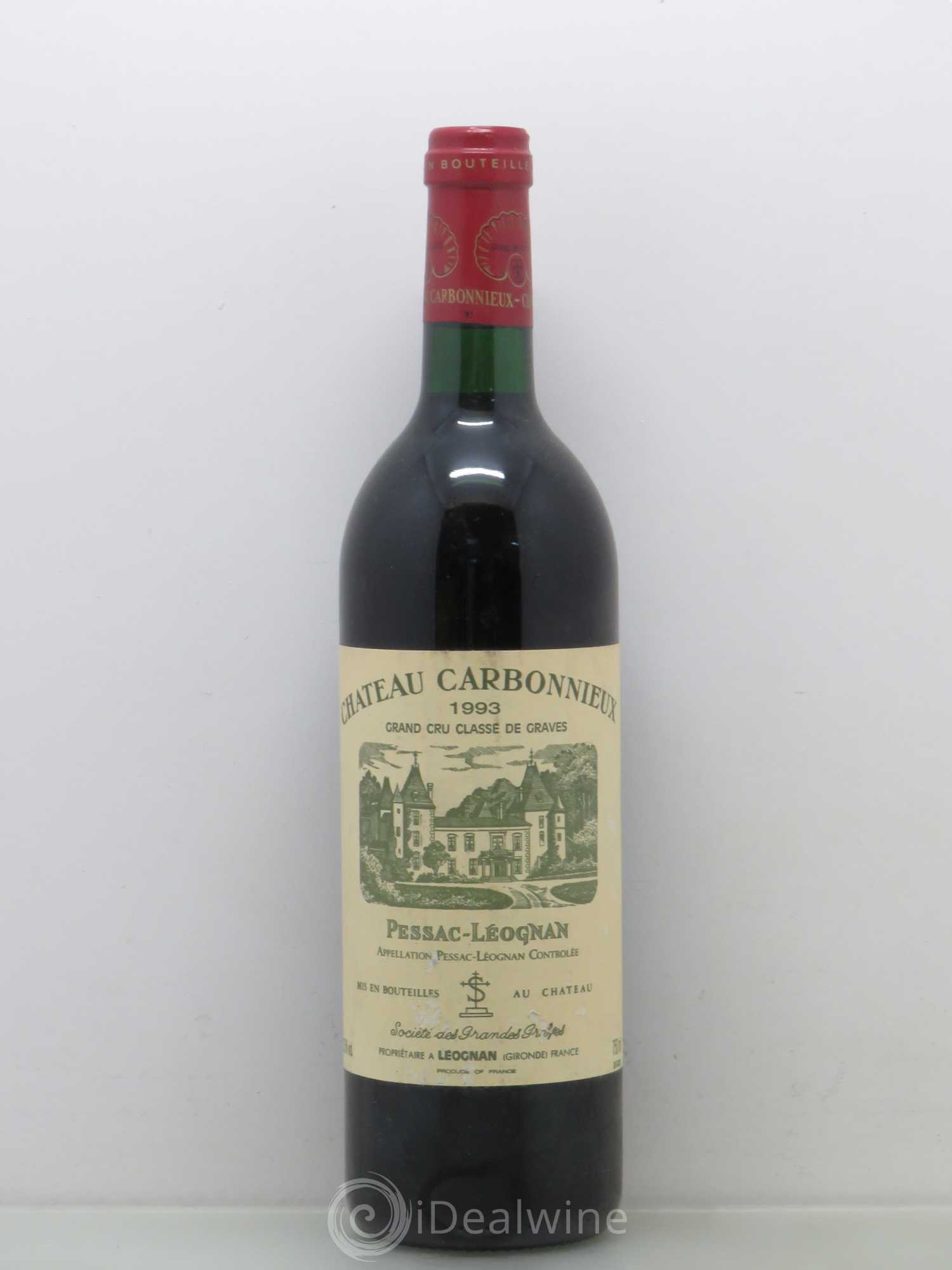 Château Carbonnieux Cru Classé de Graves 1993 - Lot de 1 bouteille - 0