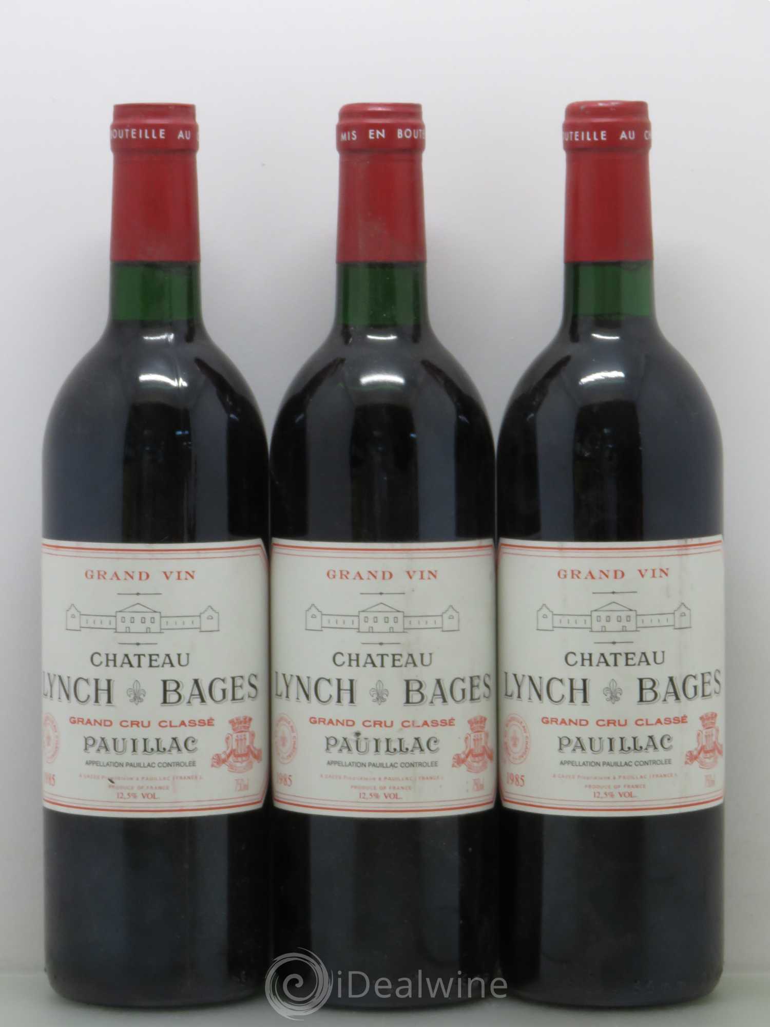 Château Lynch Bages 5ème Grand Cru Classé 1985 - Lot de 12 bouteilles - 2