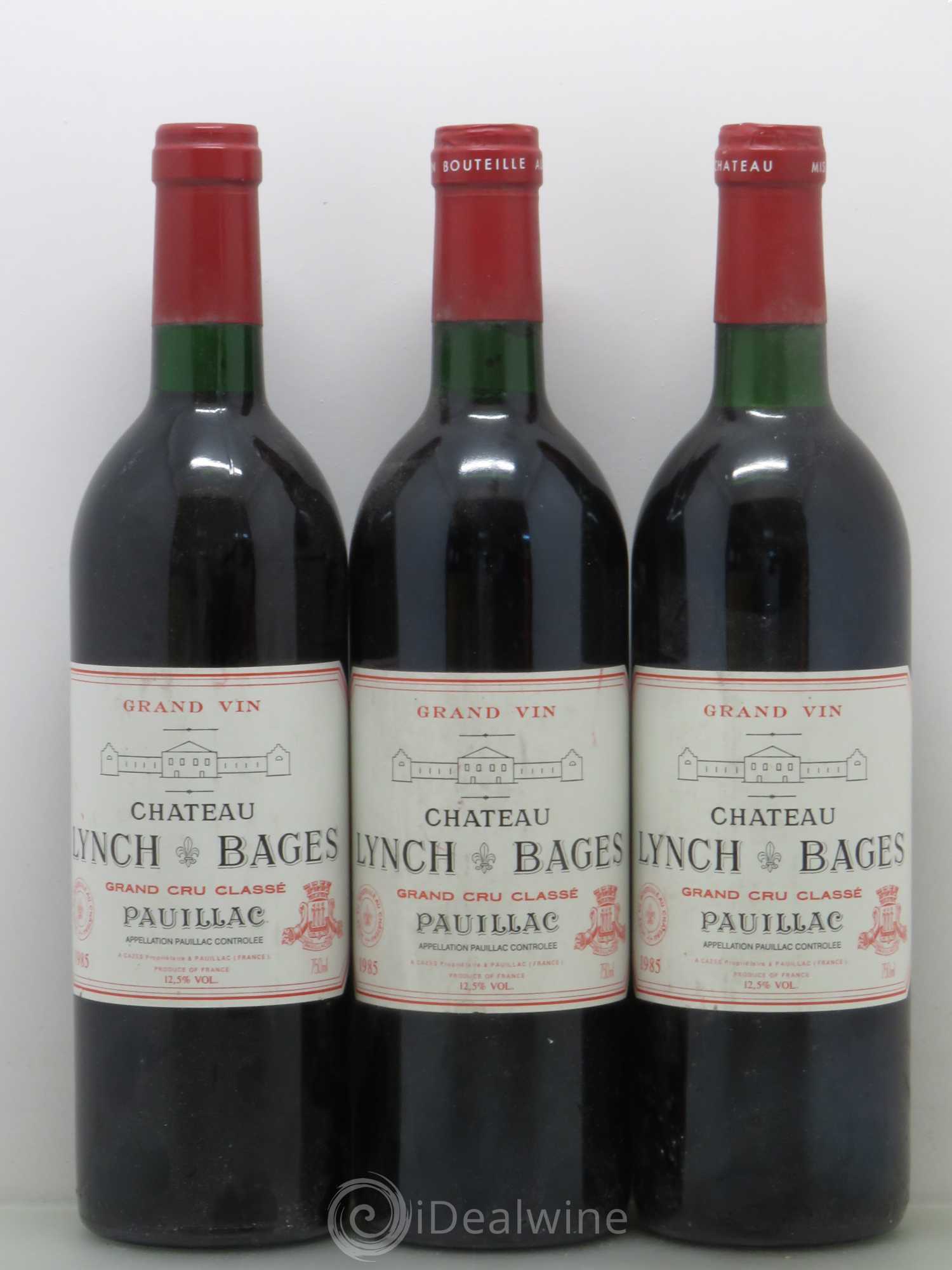 Château Lynch Bages 5ème Grand Cru Classé 1985 - Lot de 12 bouteilles - 3
