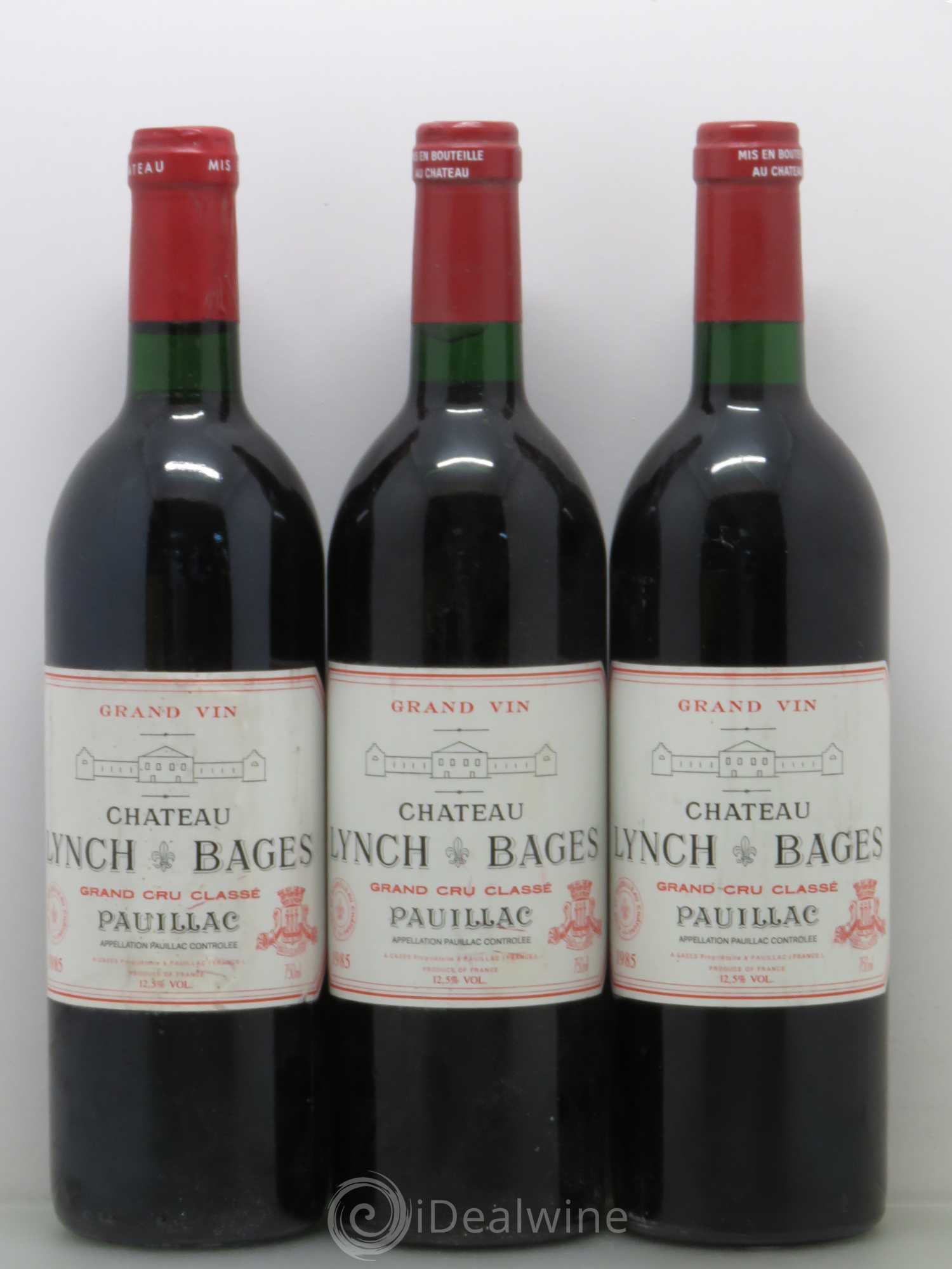 Château Lynch Bages 5ème Grand Cru Classé 1985 - Lot de 12 bouteilles - 4