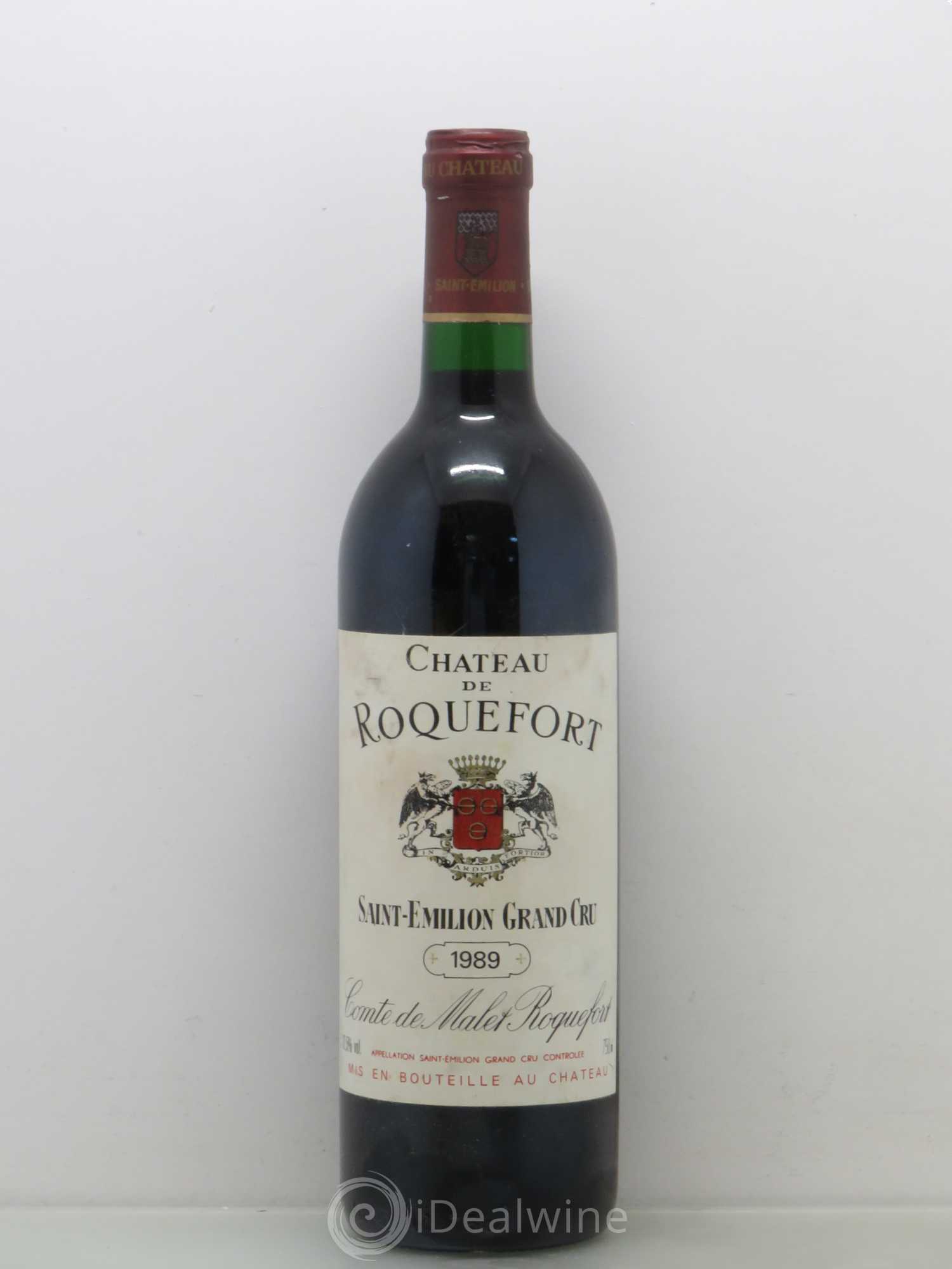 Divers Château de Roquefort 1989 - Posten von 1 Flasche - 0