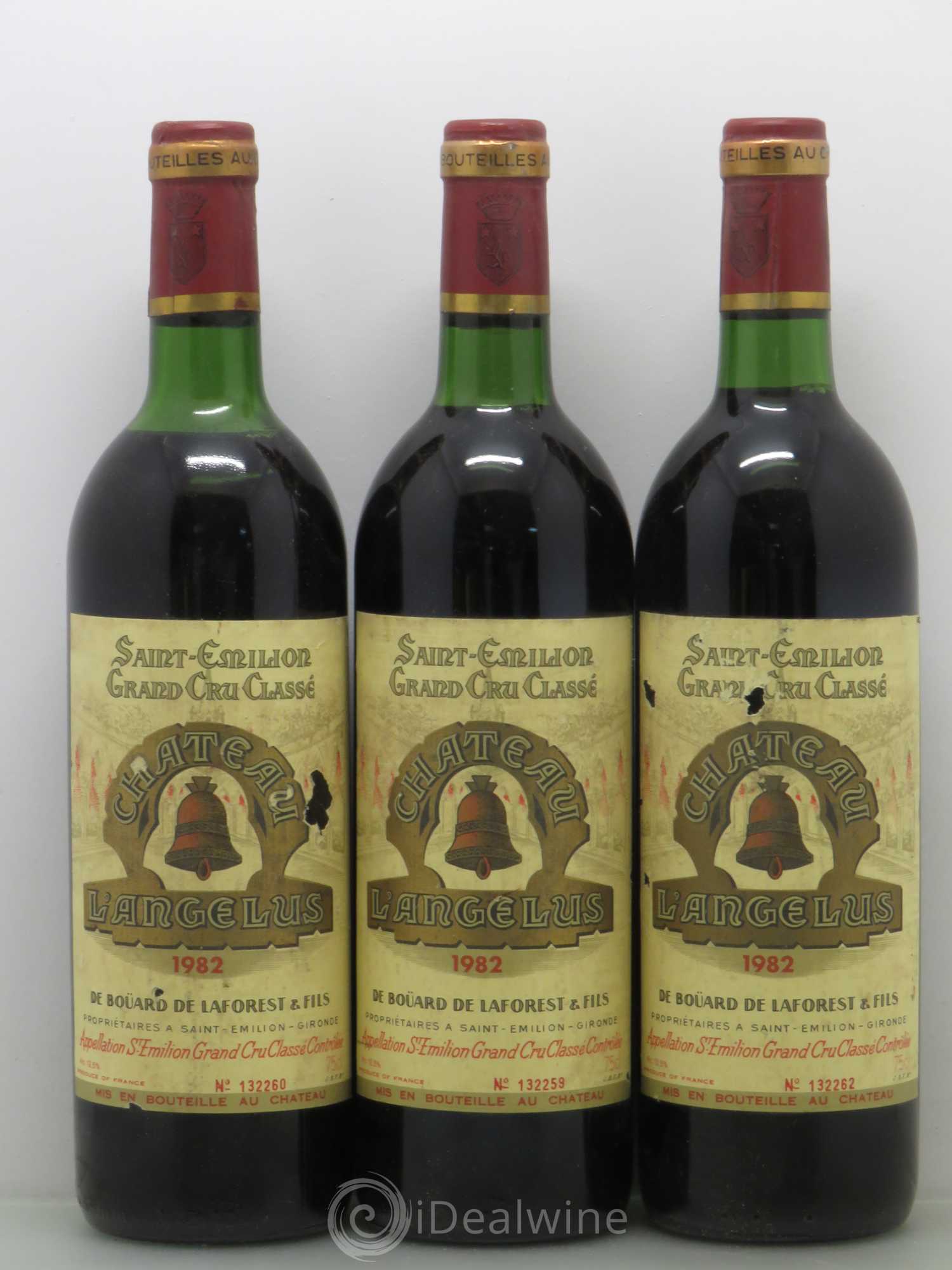 Château Angélus 1er Grand Cru Classé A 1982 - Lot de 6 bouteilles - 2