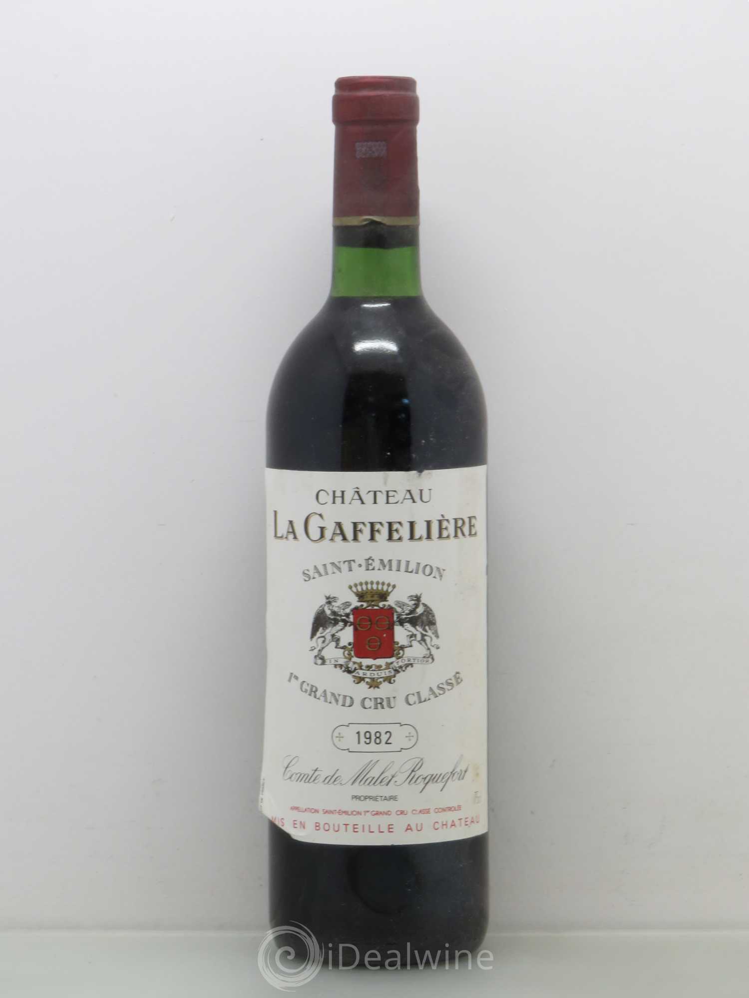 Château la Gaffelière 1er Grand Cru Classé B 1982 - Lot de 1 bouteille - 0