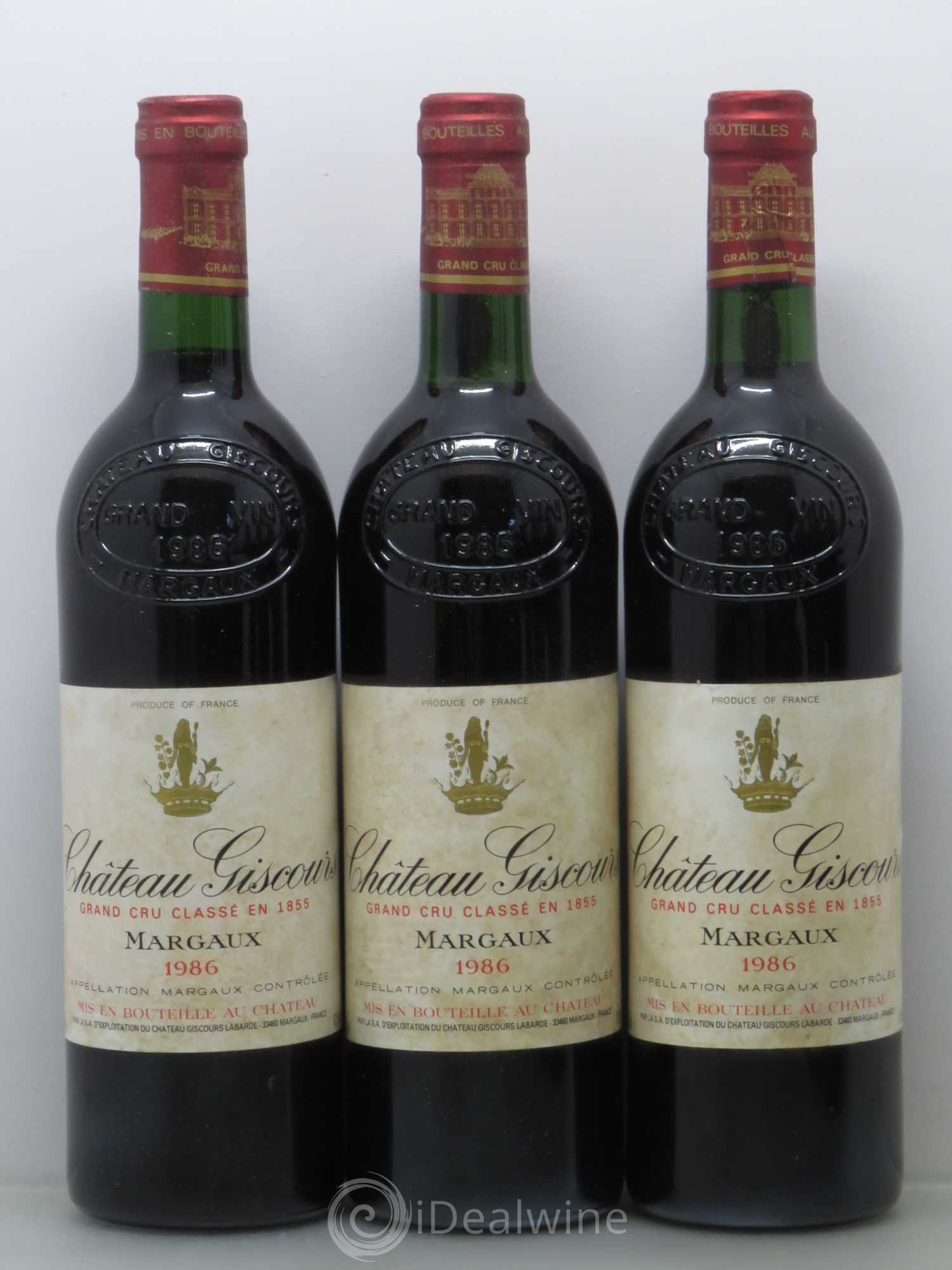 Château Giscours 3ème Grand Cru Classé 1986 - Lot de 12 bouteilles - 2
