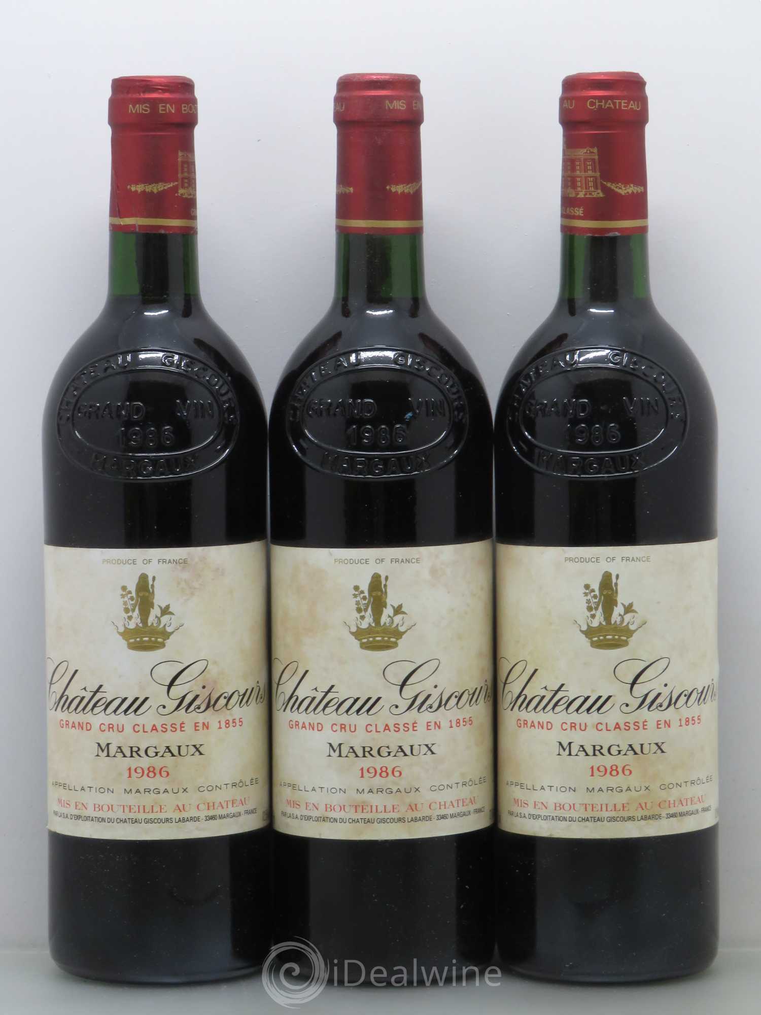 Château Giscours 3ème Grand Cru Classé 1986 - Lot de 12 bouteilles - 3