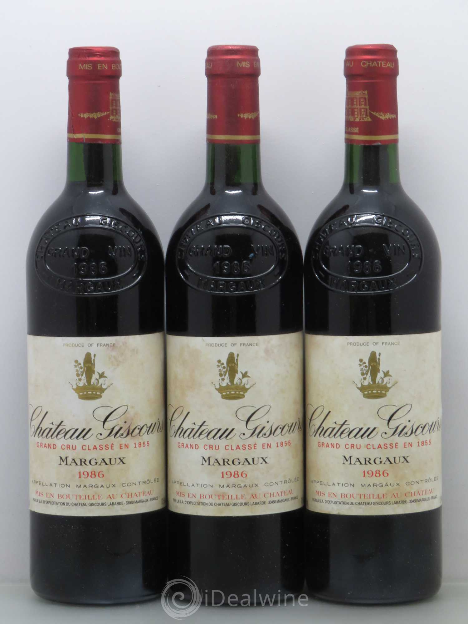 Château Giscours 3ème Grand Cru Classé 1986 - Lot de 12 bouteilles - 4