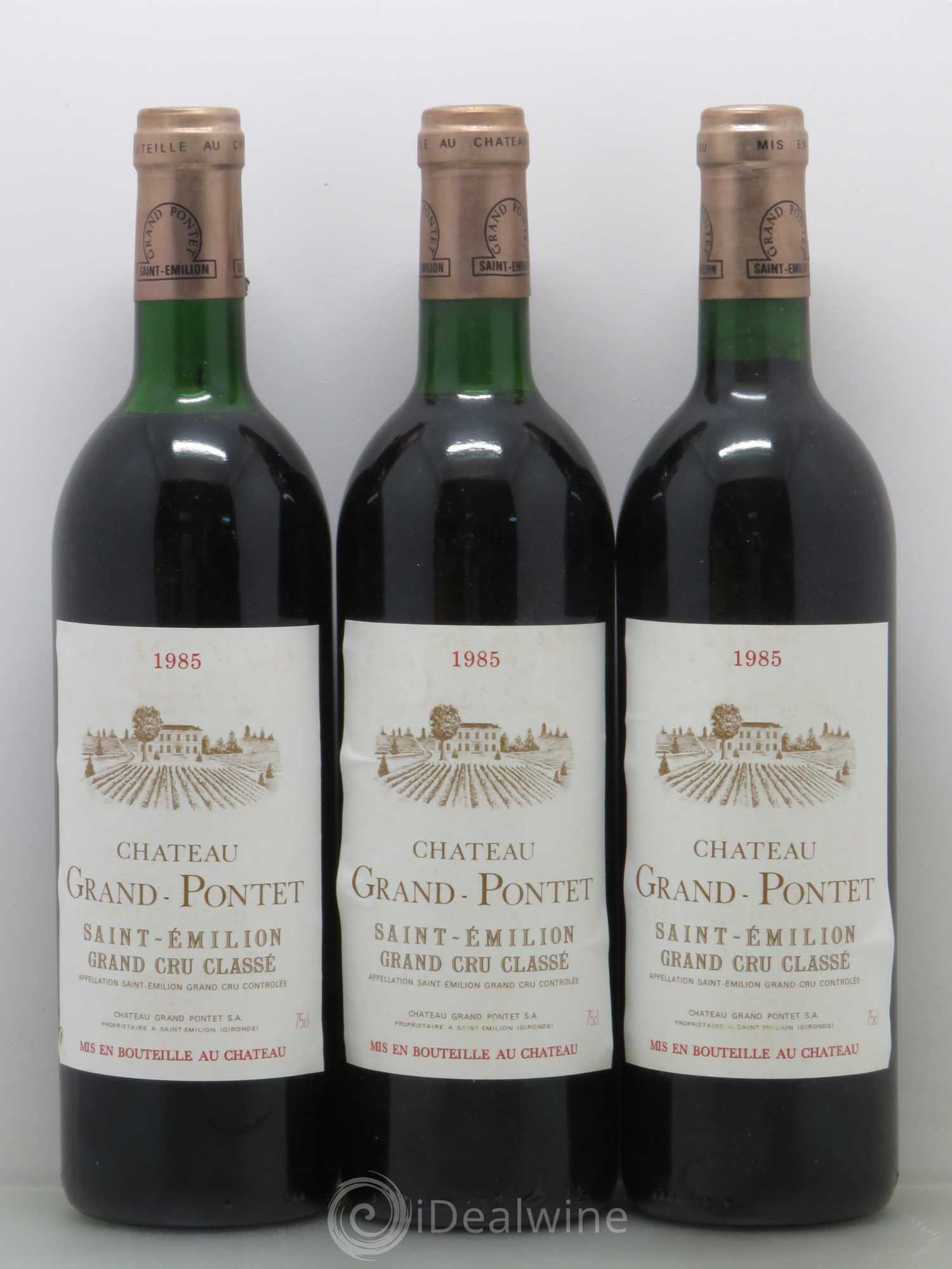 Château Grand Pontet Grand Cru Classé 1985 - Lot de 6 bouteilles - 2