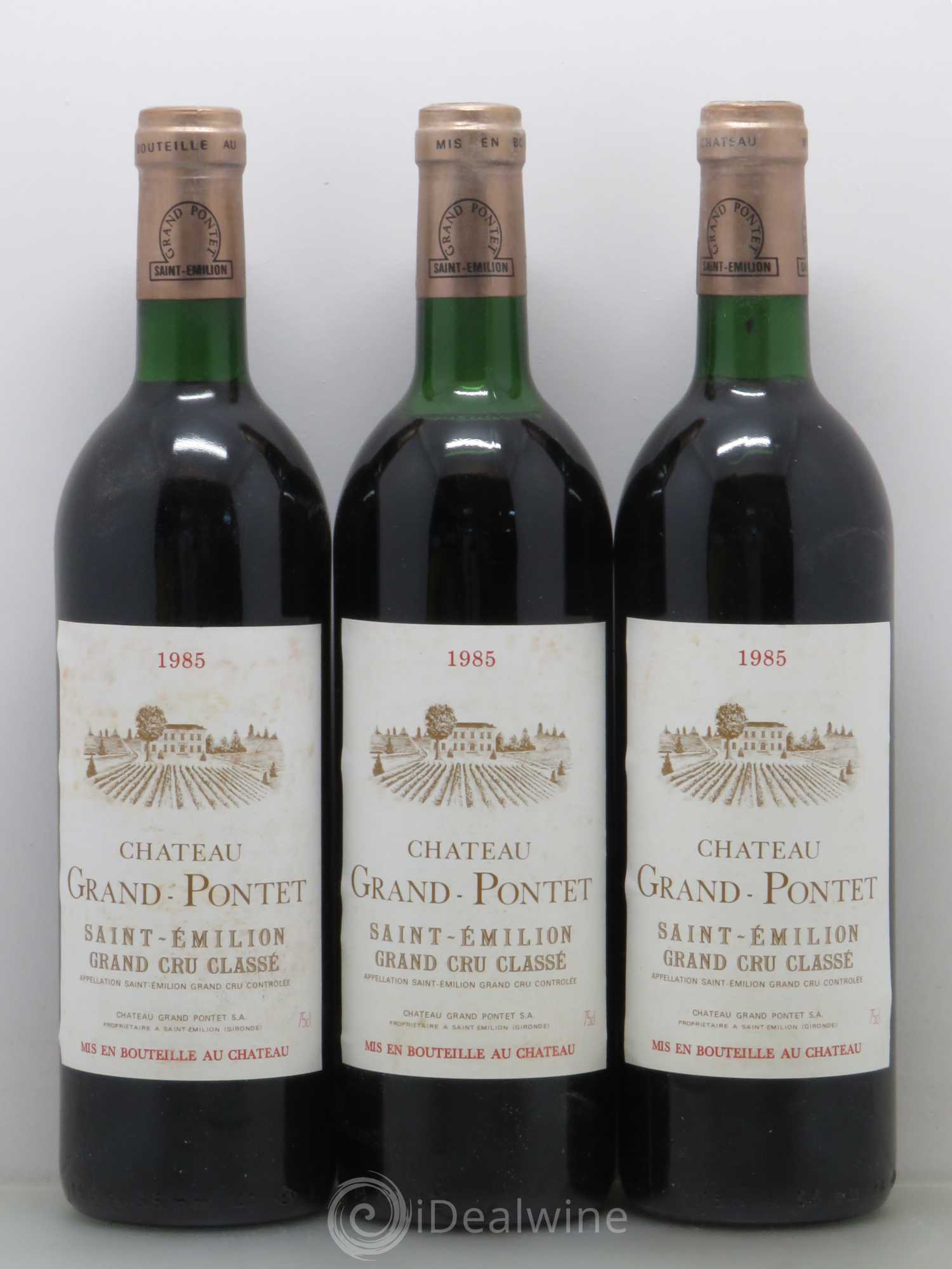 Château Grand Pontet Grand Cru Classé 1985 - Lot de 6 bouteilles - 2