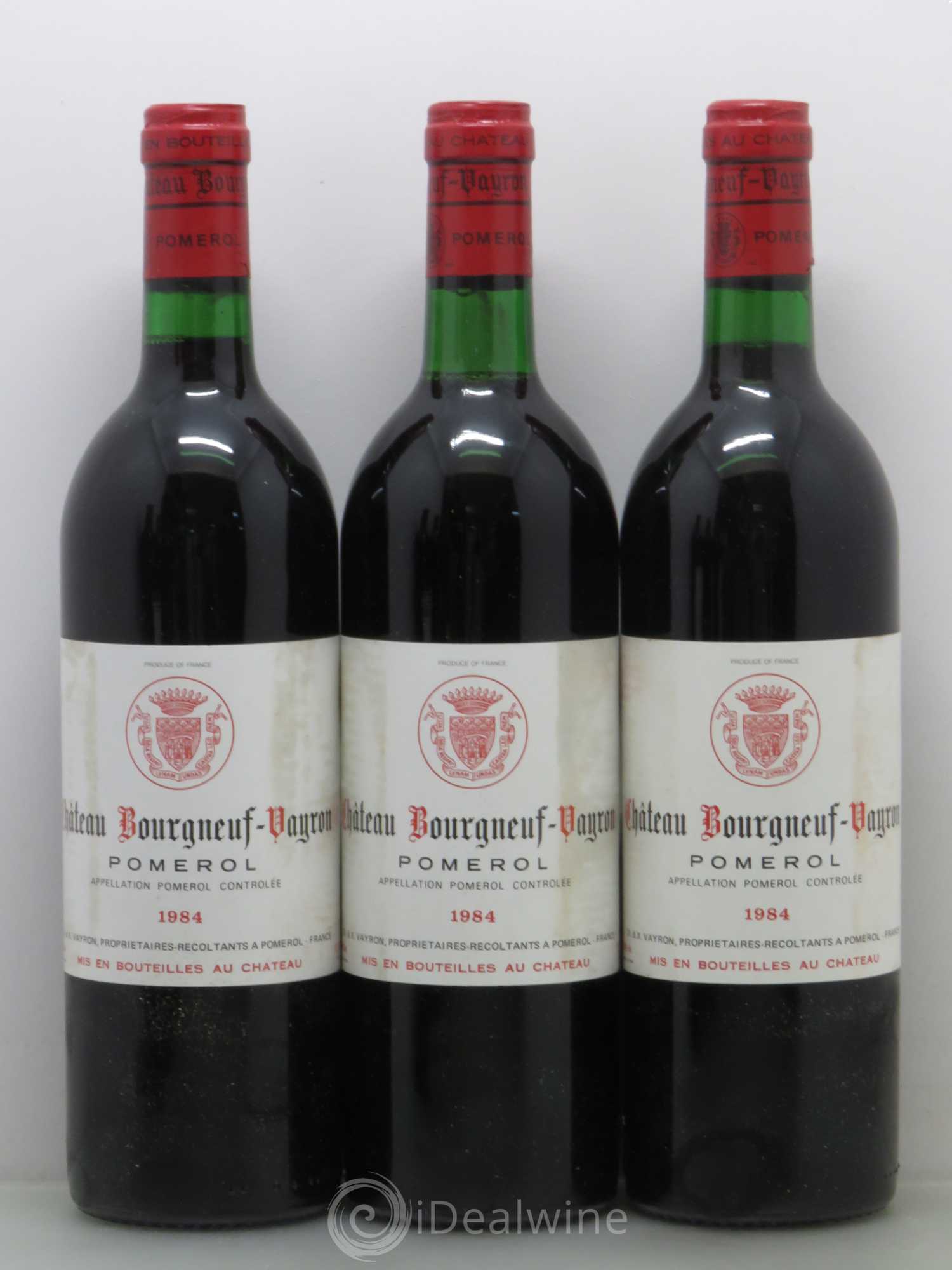 Château Bourgneuf Vayron 1984 - Lot de 6 bouteilles - 1