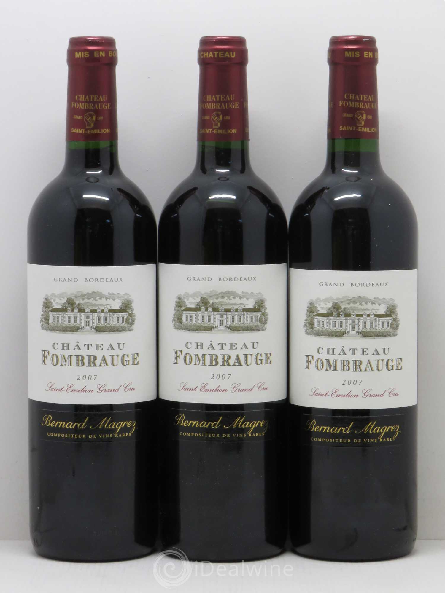Château Fombrauge Grand Cru Classé 2007 - Lot de 6 bouteilles - 1