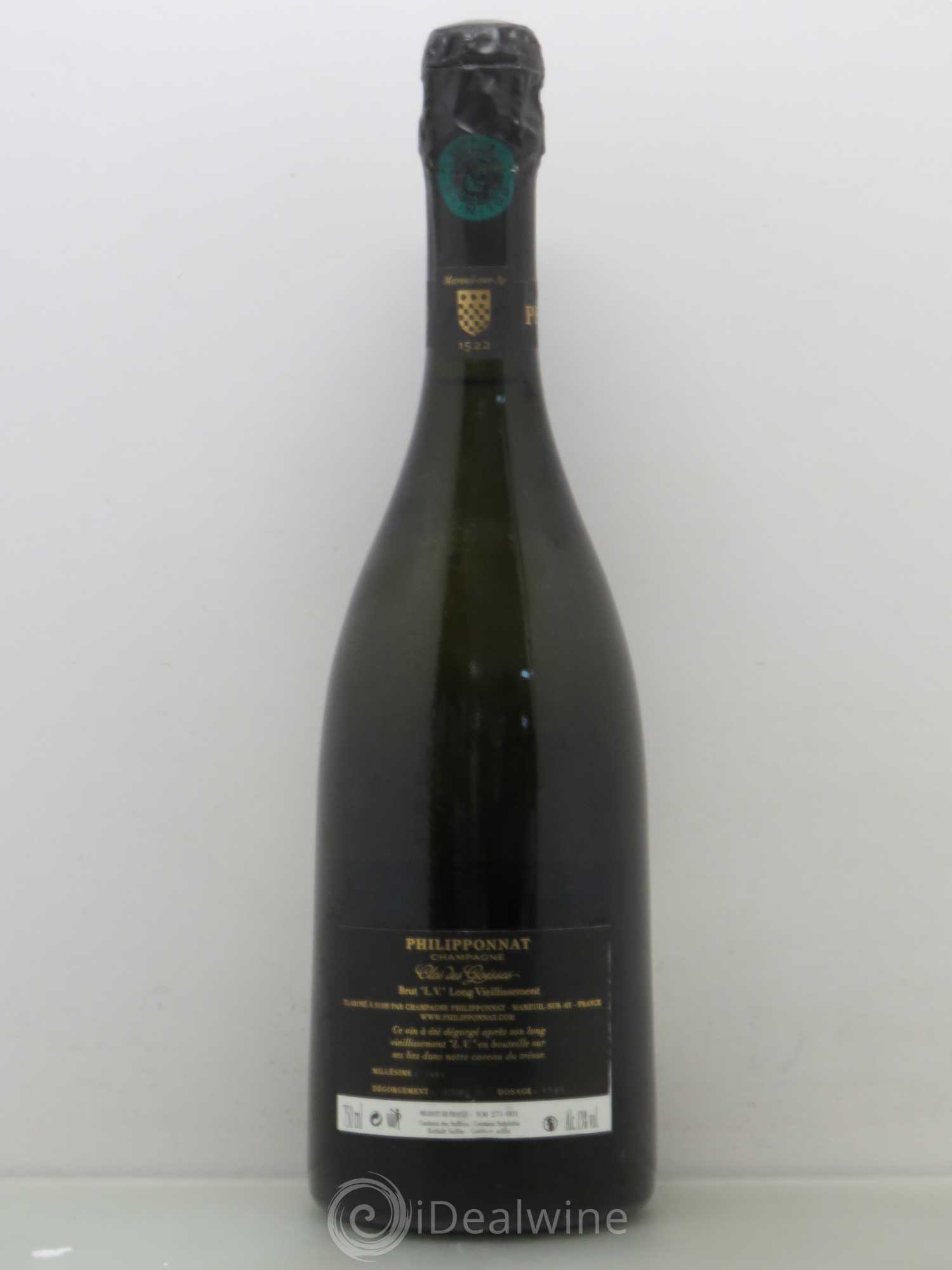 Clos des Goisses Philipponnat 1994 - Lot de 1 bouteille - 1