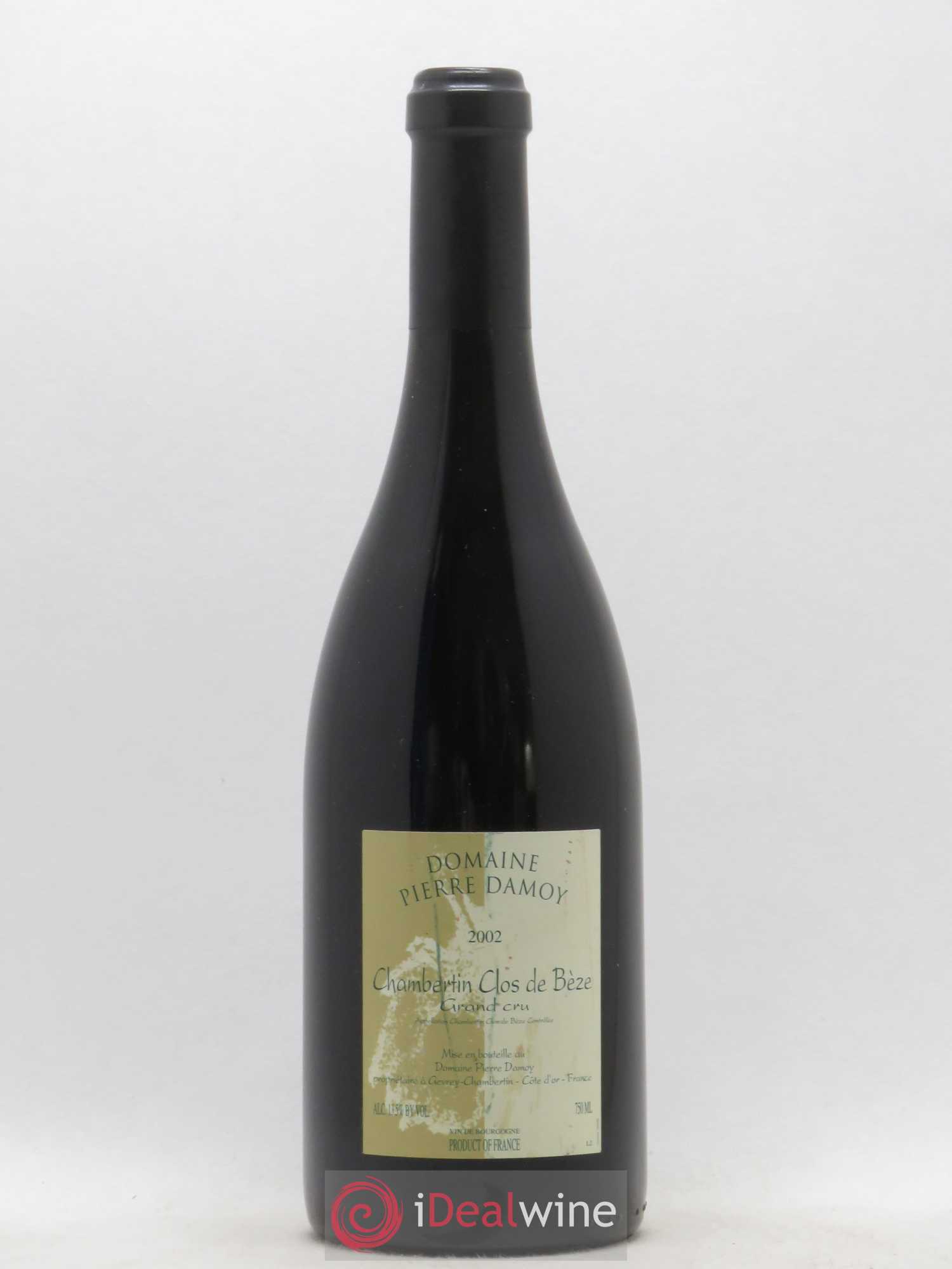 Chambertin Clos de Bèze Grand Cru Pierre Damoy 2002 - Lot de 1 bouteille - 0