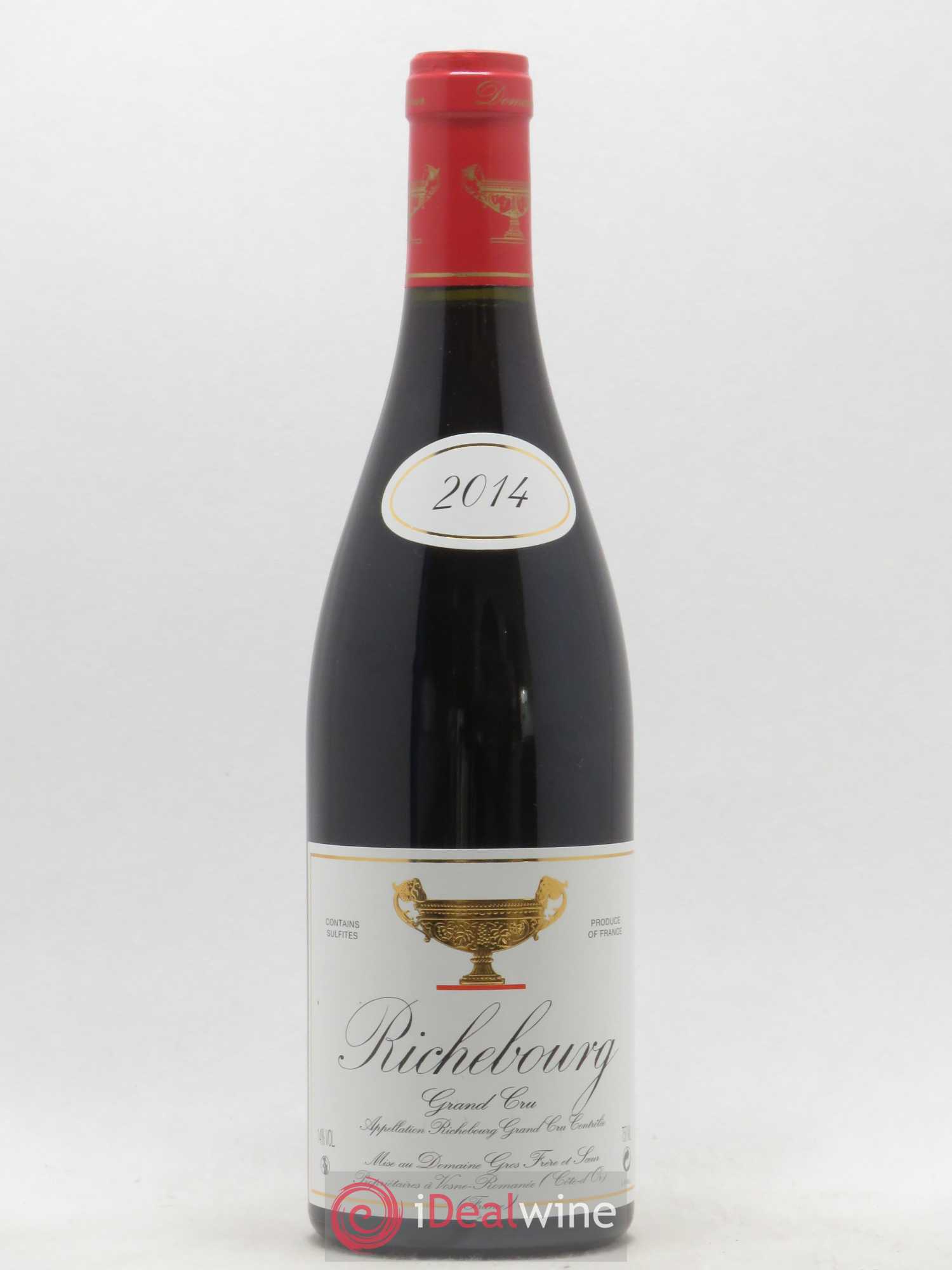 Richebourg Grand Cru Gros Frère & Soeur 2014 - Lot de 1 bouteille - 0