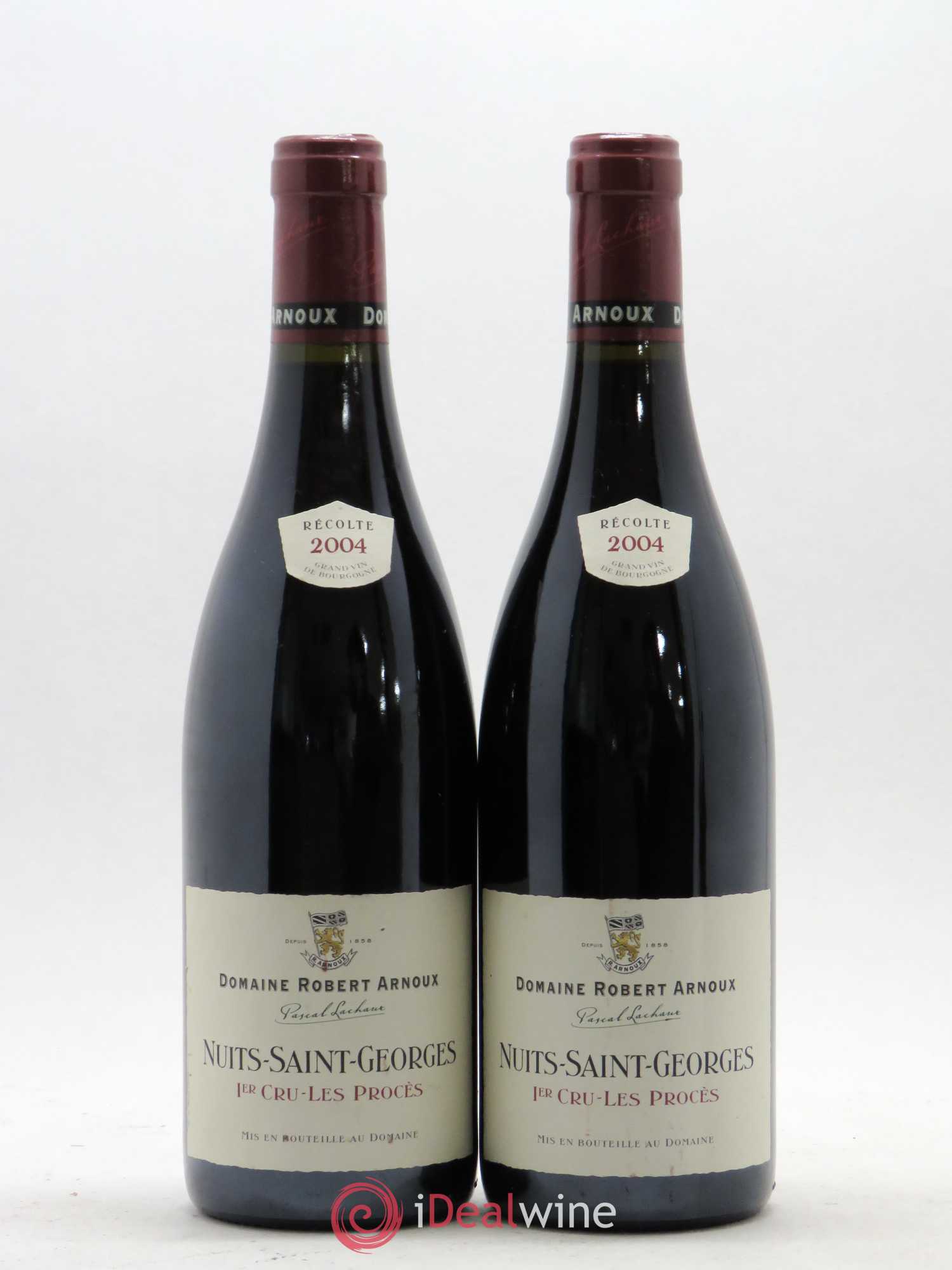 Nuits-Saint-Georges 1er Cru Les Procès Arnoux 2004 - Lot de 2 bouteilles - 0