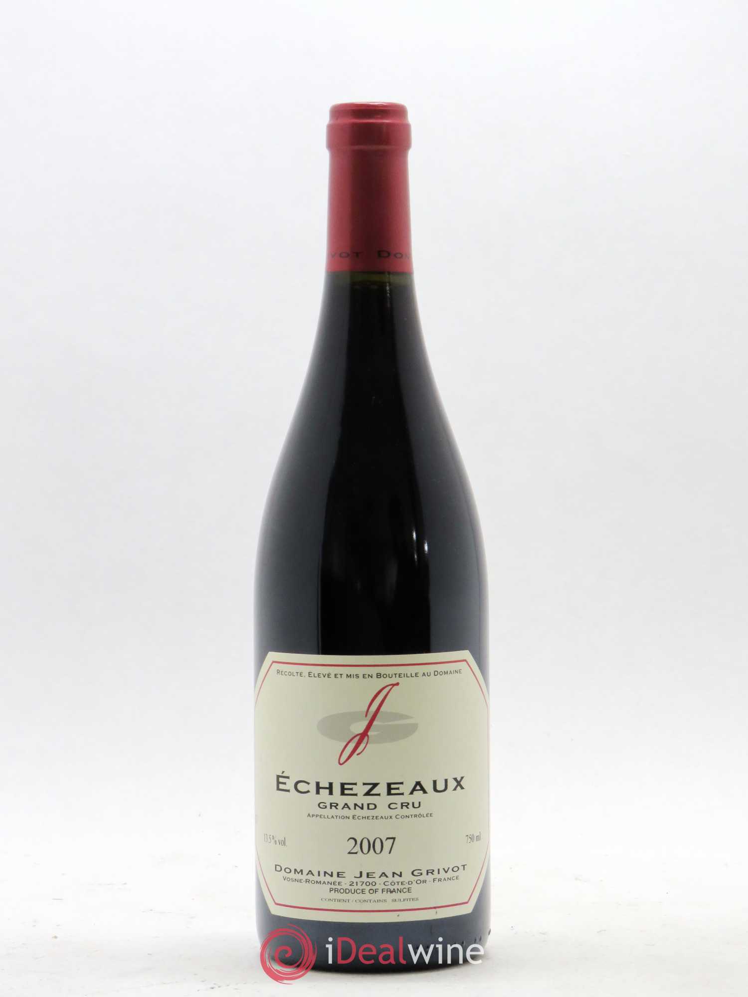 Echezeaux Grand Cru Jean Grivot 2007 - Lot de 1 bouteille - 0