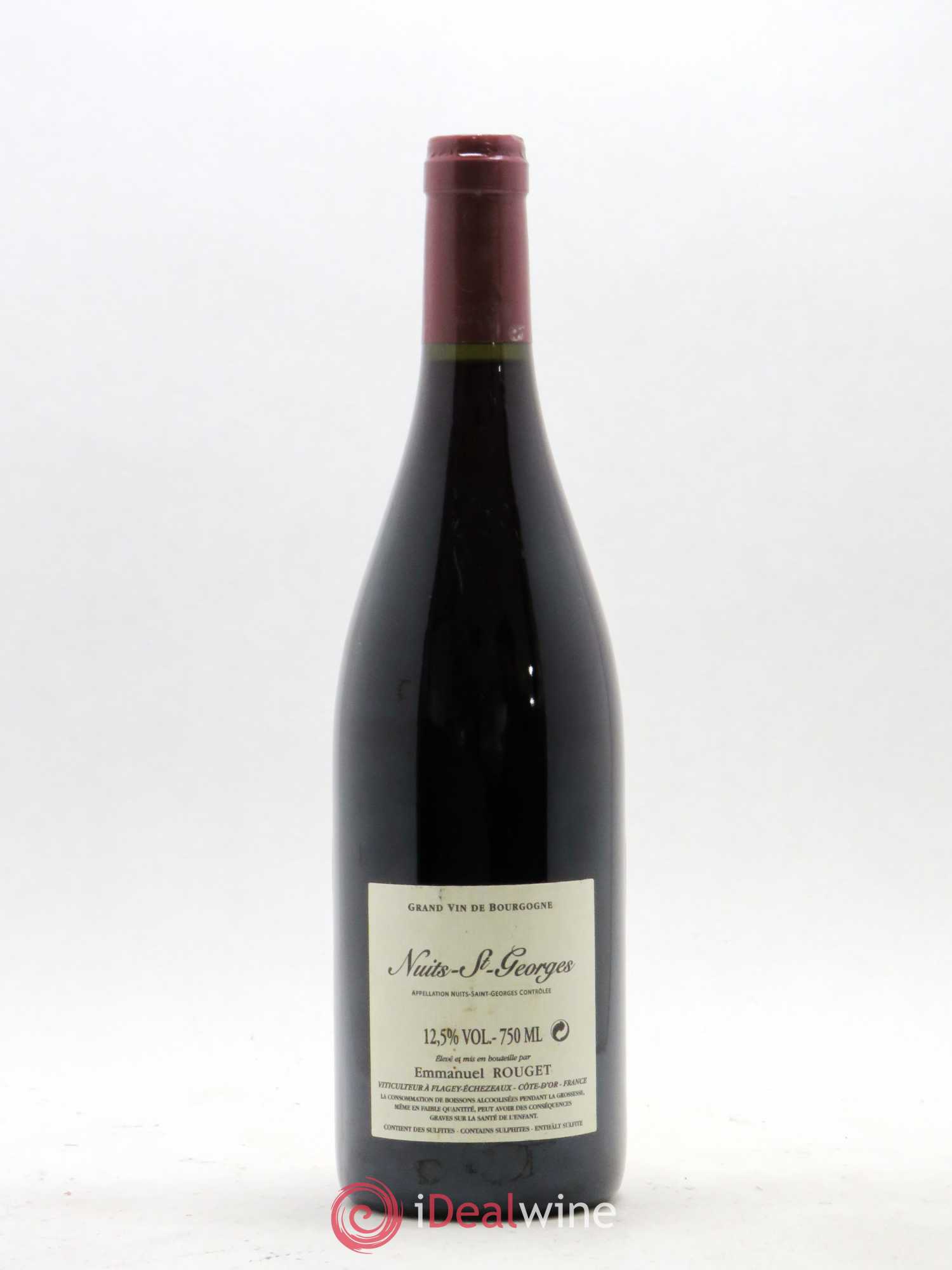 Nuits-Saint-Georges Emmanuel Rouget 2011 - Lot de 1 bouteille - 1