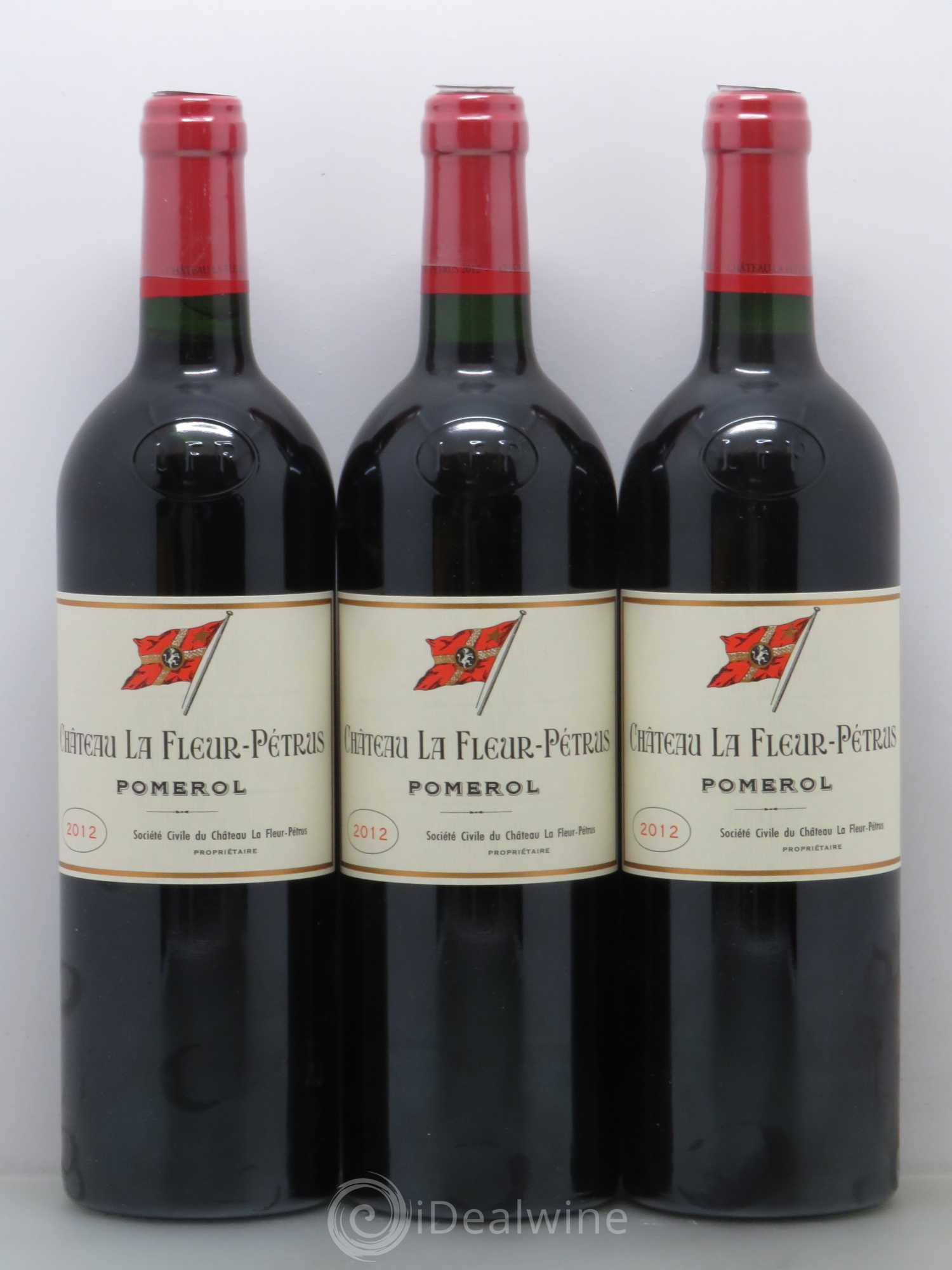 Château la Fleur Petrus 2012 - Lot de 3 bouteilles - 0