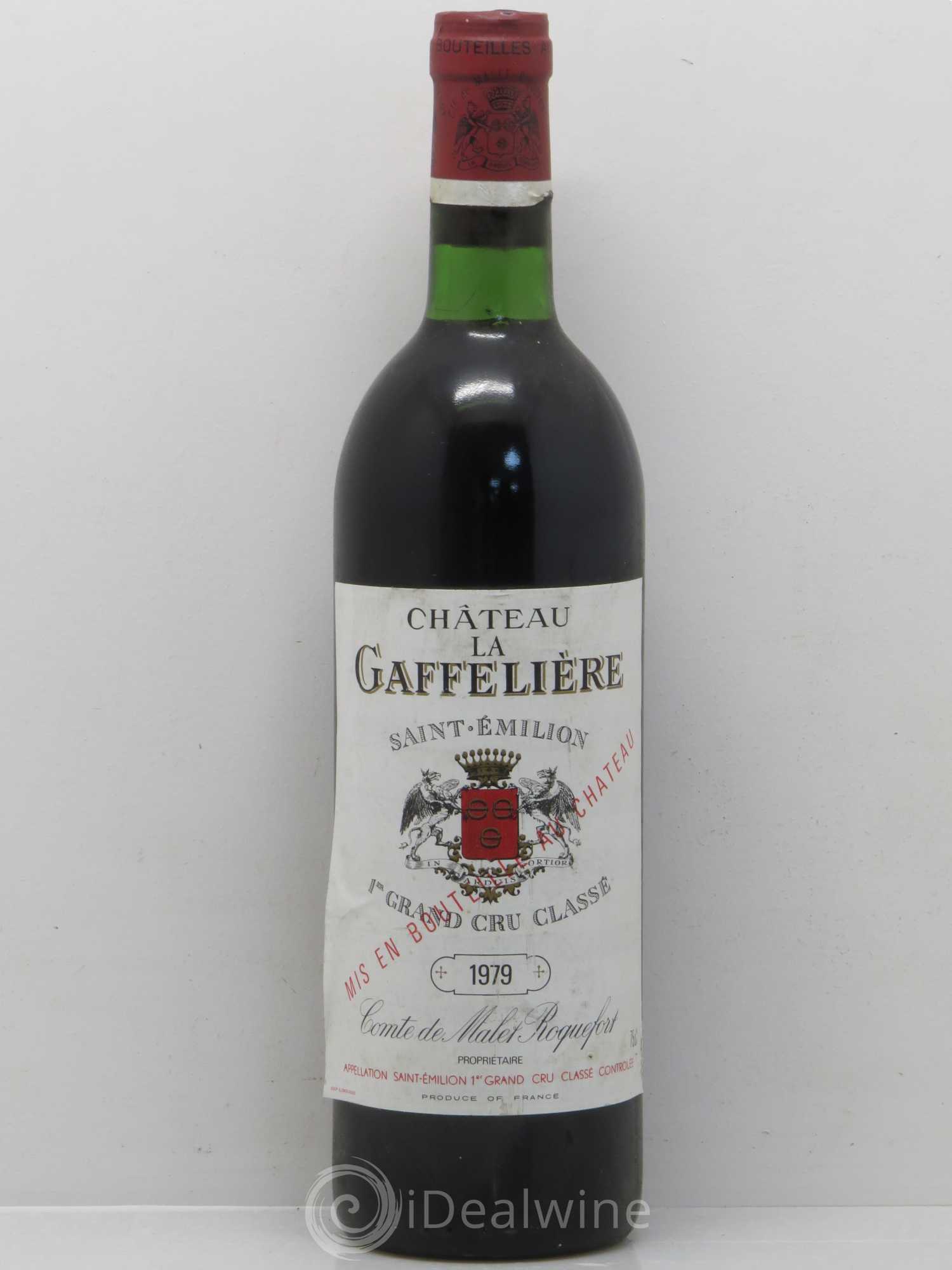 Château la Gaffelière 1er Grand Cru Classé B 1979 - Lot de 1 bouteille - 0
