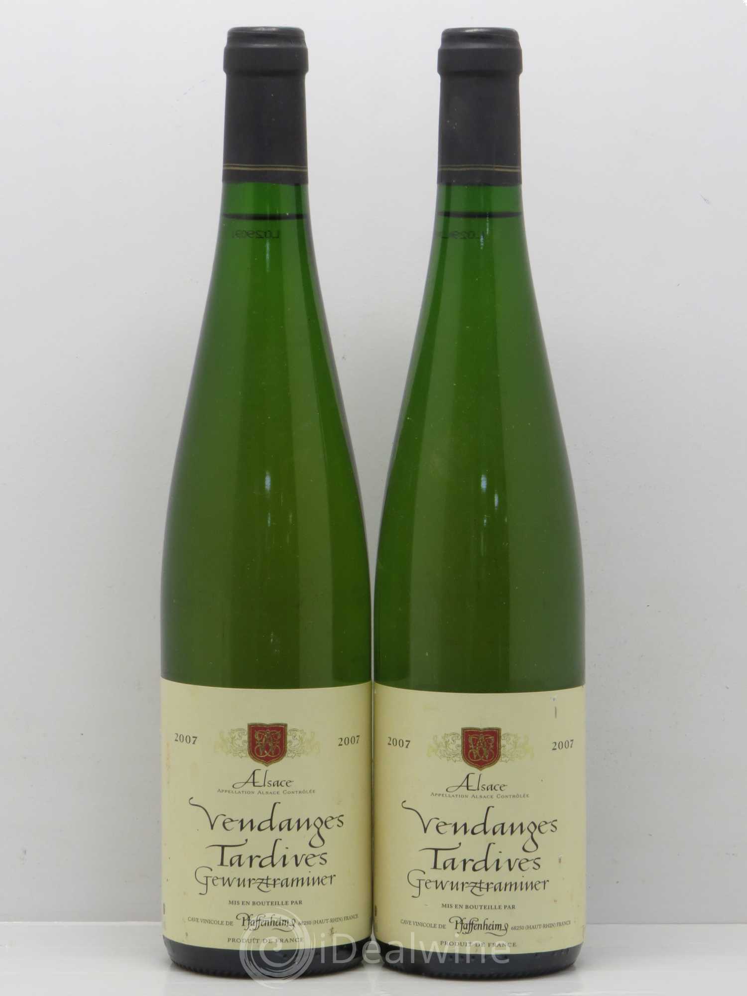 Gewurztraminer Vendanges Tardives Pfaffenheim 2007 - Lotto di 2 bottiglie - 0
