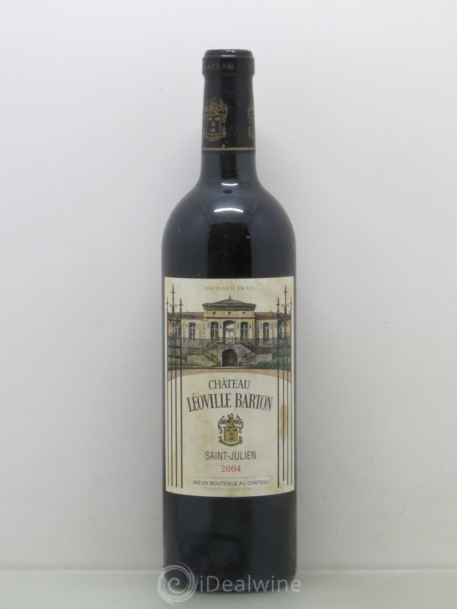 Château Léoville Barton 2ème Grand Cru Classé 2004 - Lot de 1 bouteille - 0