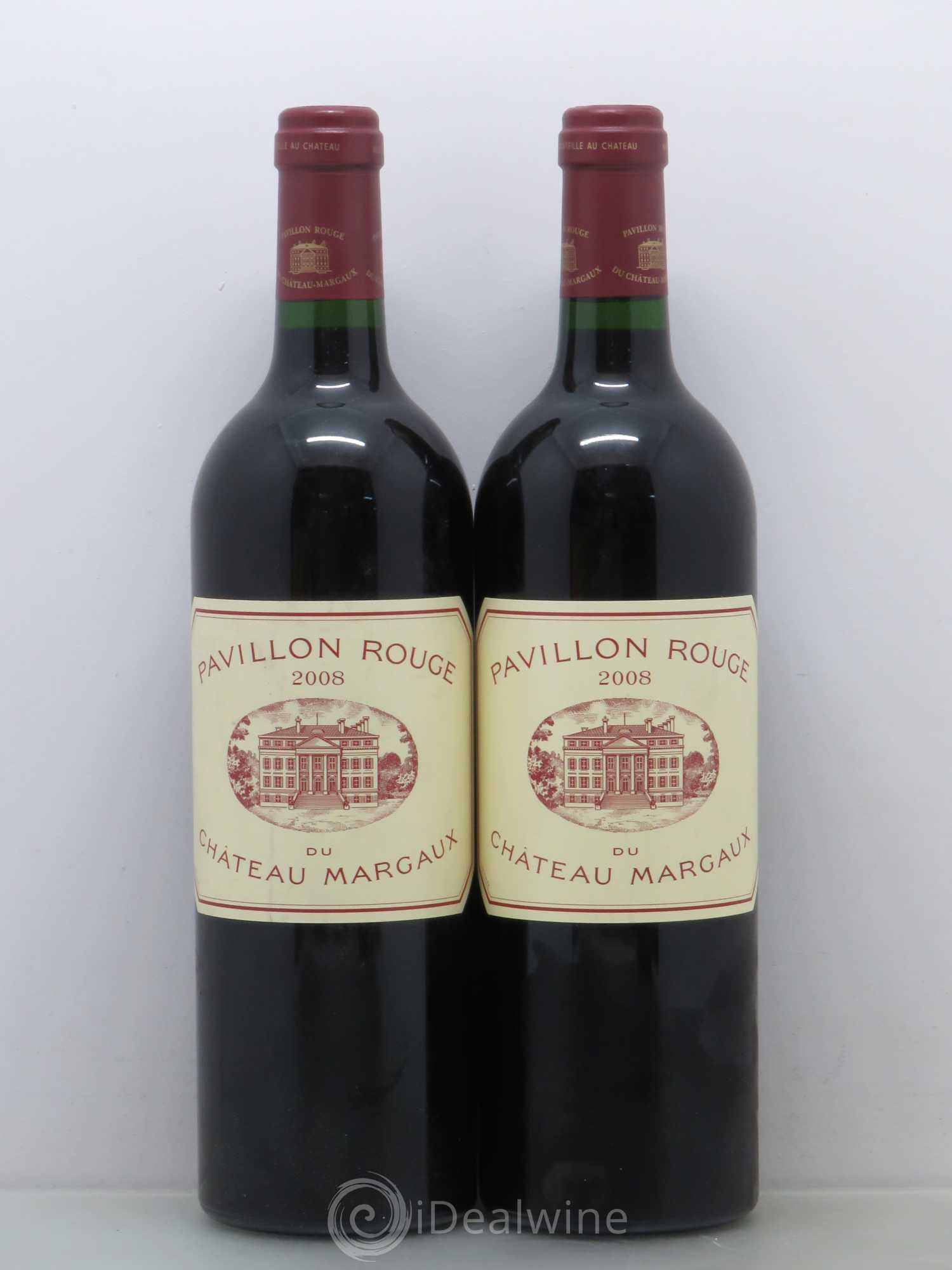 Pavillon Rouge du Château Margaux Second Vin 2008 - Lot de 2 bouteilles - 0