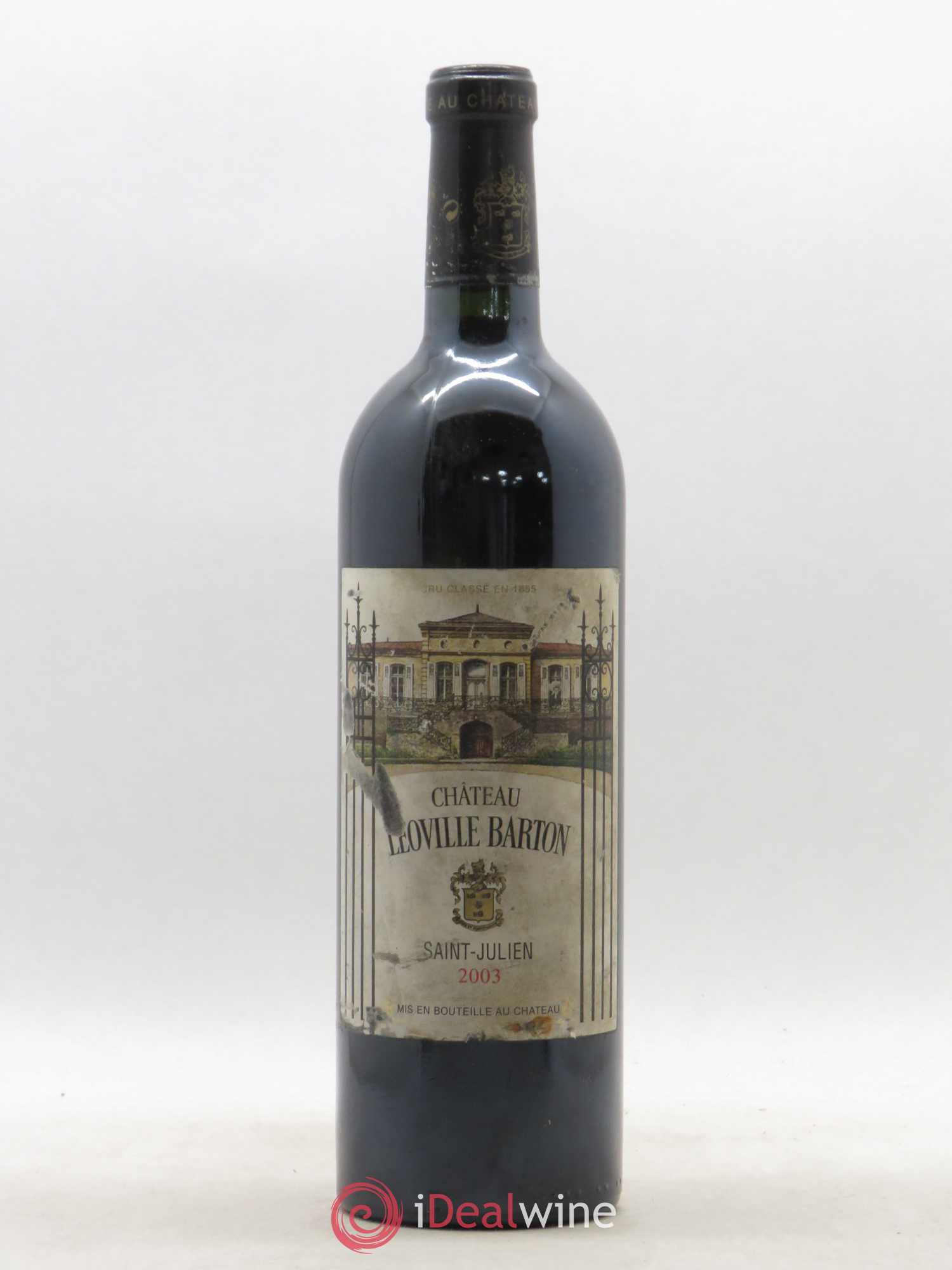 Château Léoville Barton 2ème Grand Cru Classé 2003 - Lot de 1 bouteille - 0