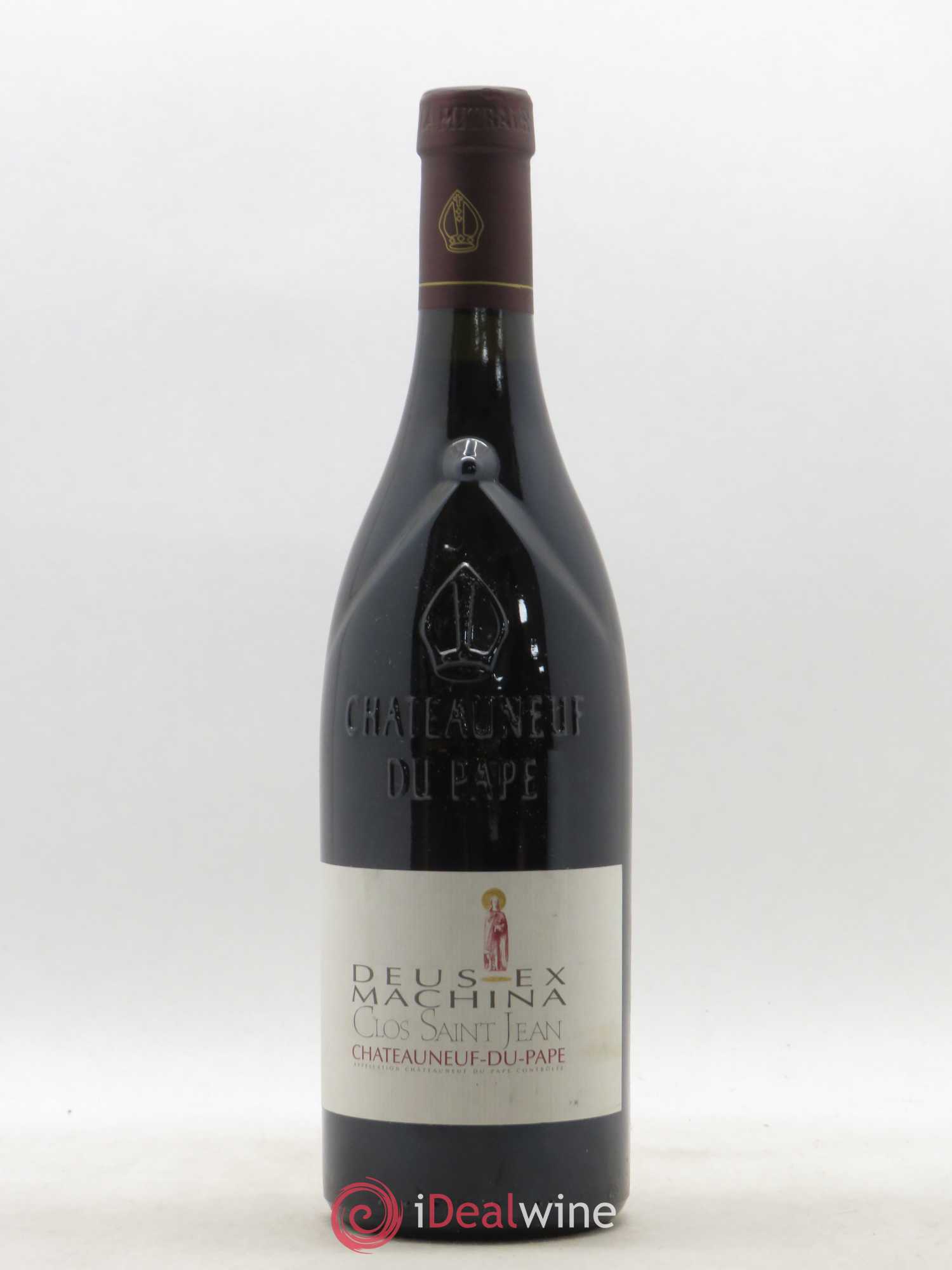 Châteauneuf-du-Pape Clos Saint-Jean Deus Ex Machina Pascal et Vincent Maurel 2012 - Lot de 1 bouteille - 0