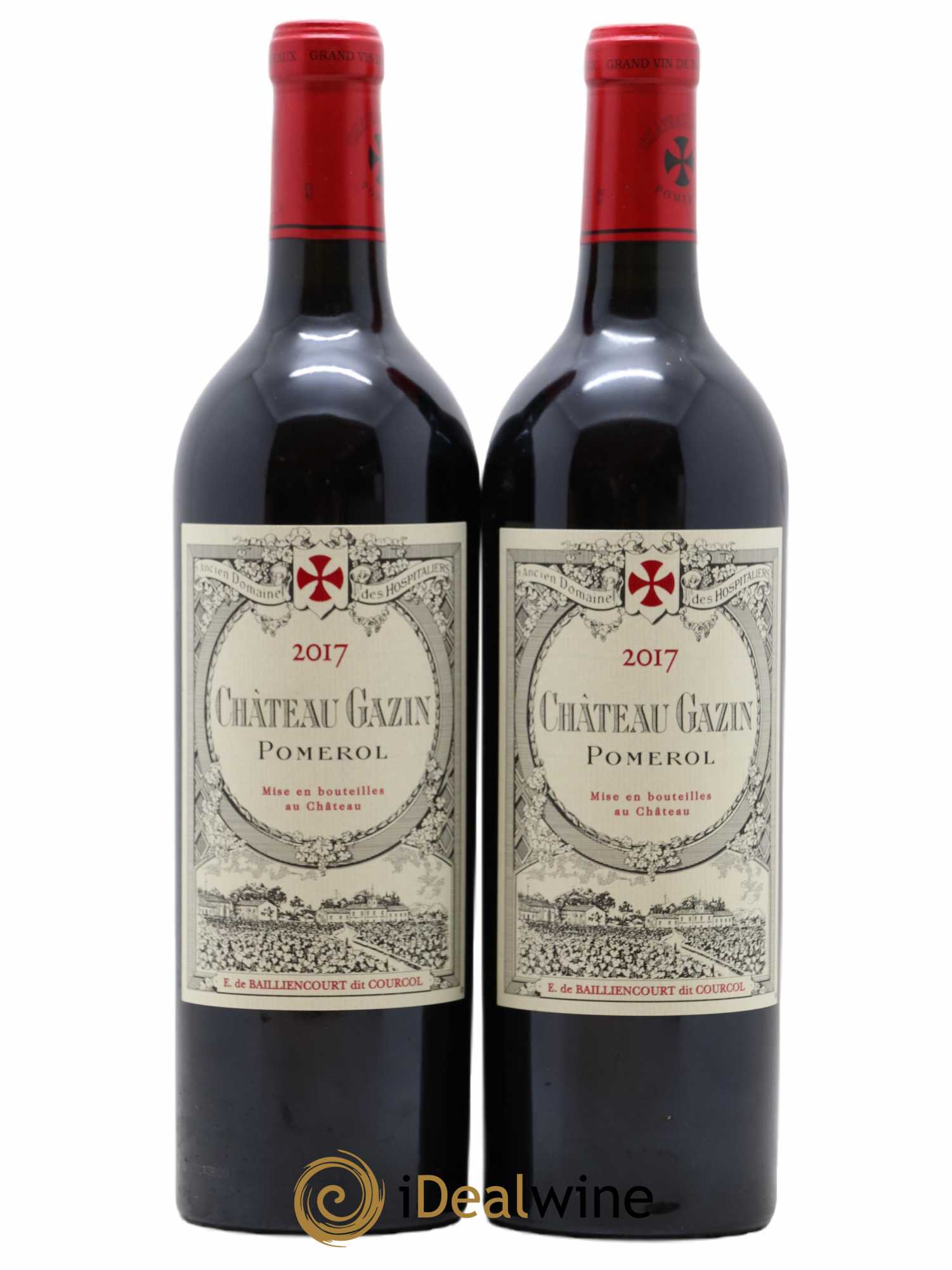 Château Gazin 2017 - Lot de 2 bouteilles - 0
