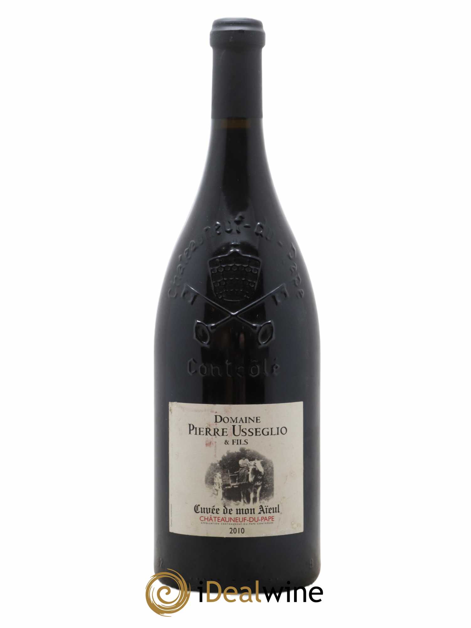 Châteauneuf-du-Pape Cuvée de mon Aïeul Pierre Usseglio & Fils 2010 - Lot de 1 magnum - 0