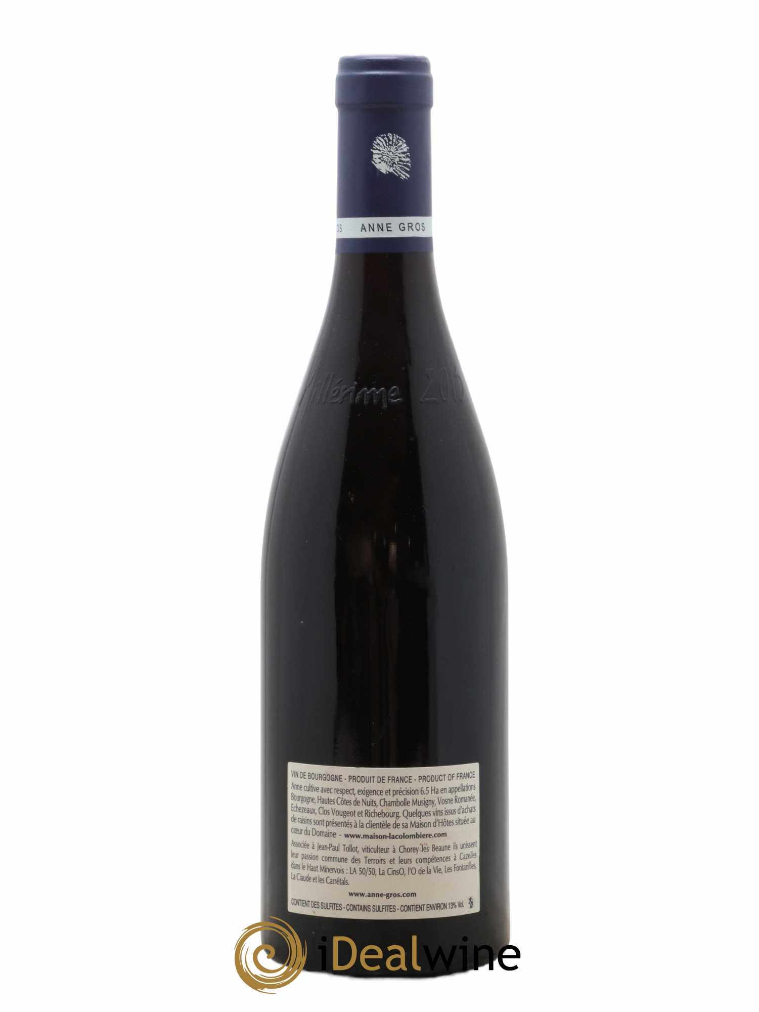 Echezeaux Grand Cru Les Loachausses Anne Gros 2015 - Lot de 1 bouteille - 1